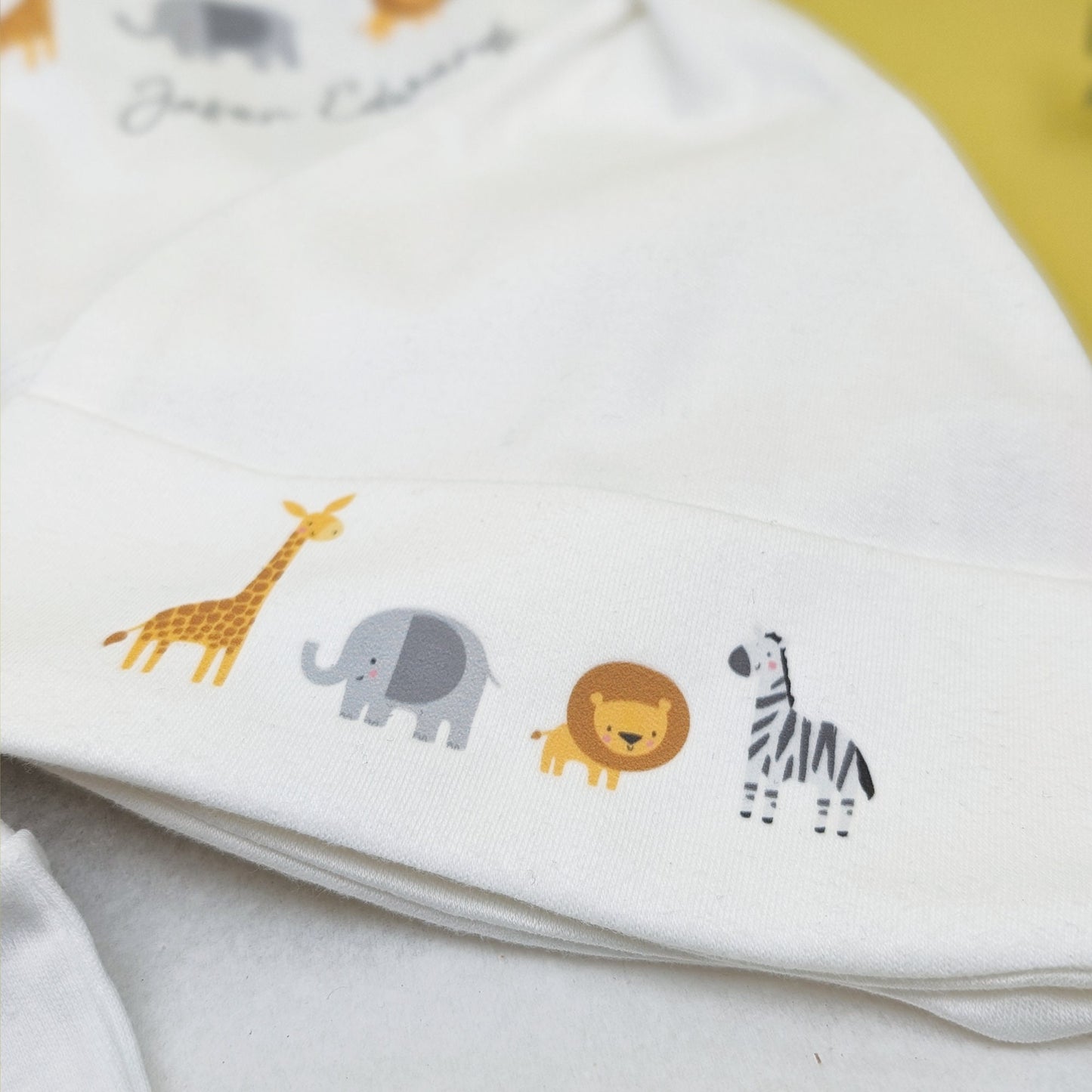 Essential Safari Neutral Baby Gift Set | Baby Shower Gift | Baby Sleepsuit | Baby Gift | Newborn Girl Boy | New Baby Gift | Newborn Baby