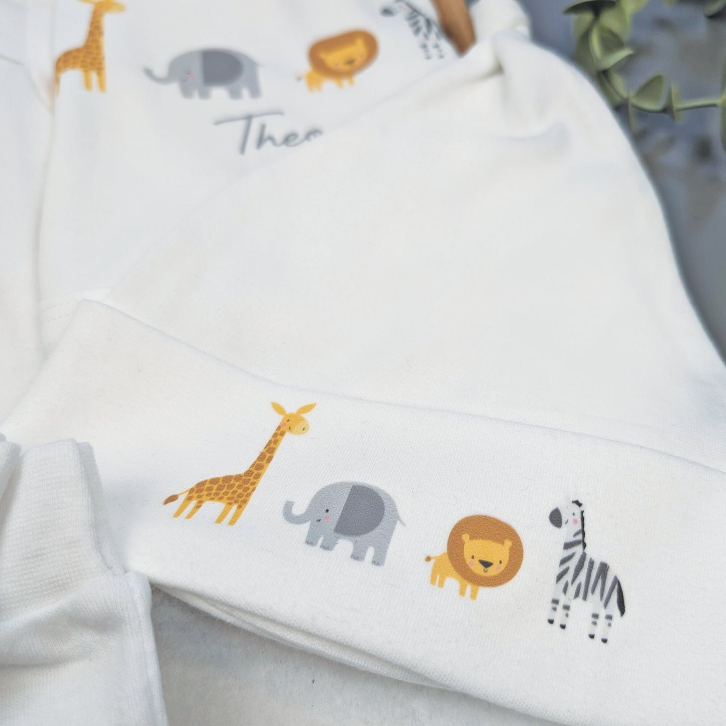 Essential Grey Safari Baby Gift Set | Baby Shower Gift | Baby Sleepsuit | Baby Gift | Newborn Girl Boy | New Baby Gift | Newborn Baby