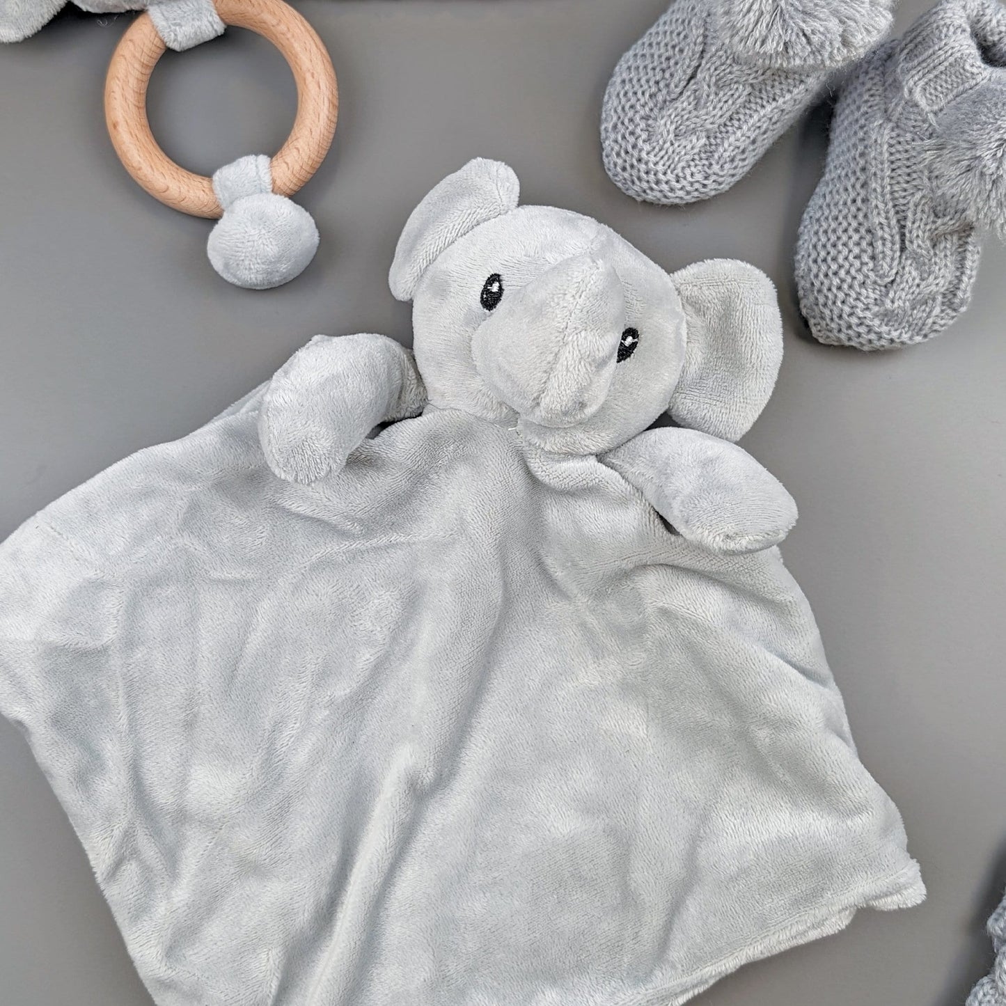 Luxury Elephant Grey Safari Baby Gift Set | Baby Shower Gift | Baby Sleepsuit | Baby Gift | Newborn Girl Boy | New Baby Gift | Newborn Baby