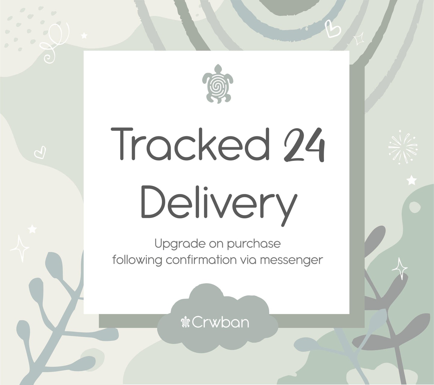 Tracked 24: Following confirmation with purchase
