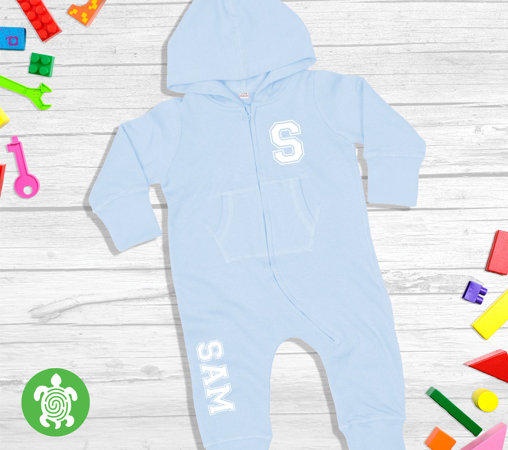 Personalised Varsity Onesie Baby and Toddler All-in-one Childrenswear