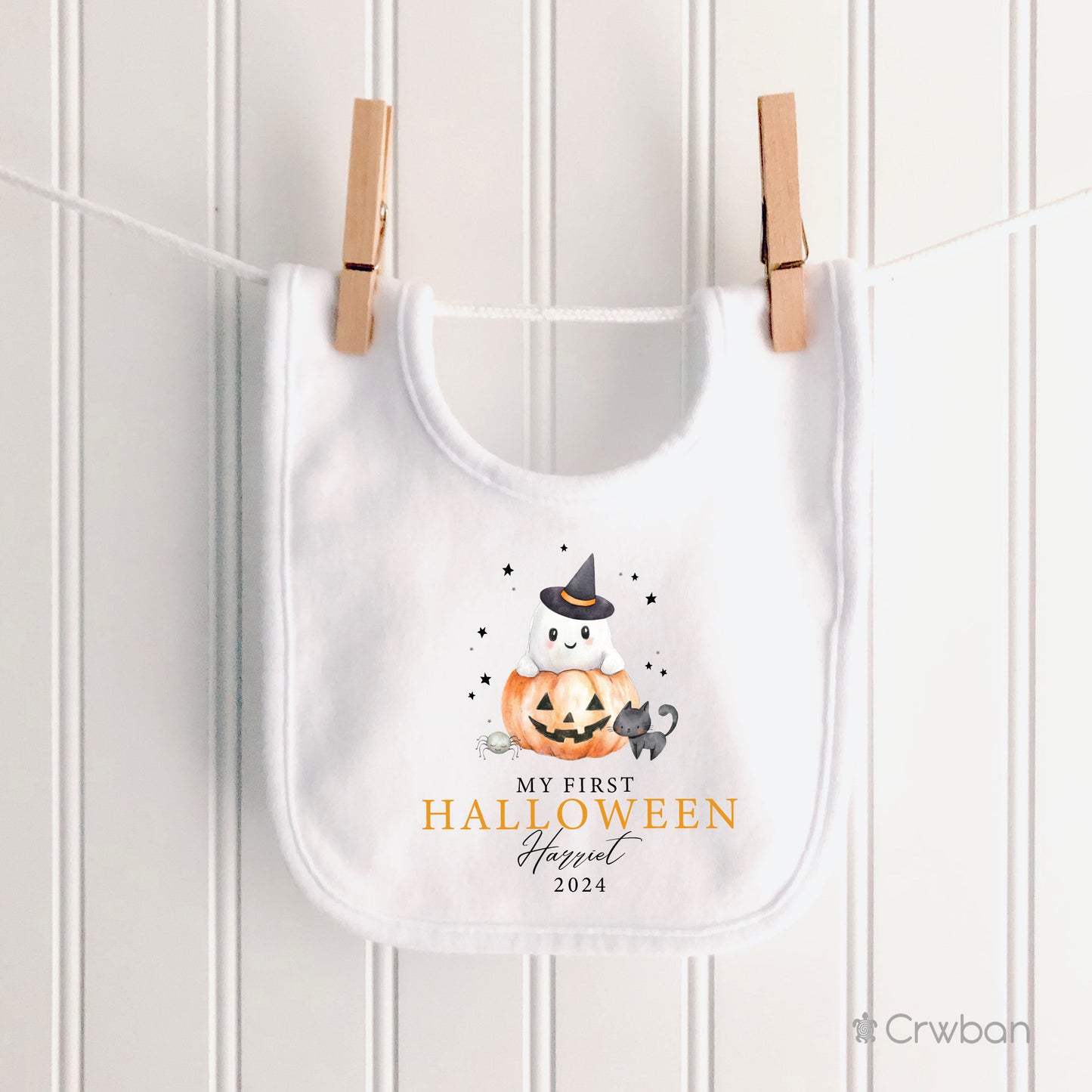 Personalised My 1st Halloween Pumpkin Friends, Baby Halloween, First Halloween Baby vest, Halloween Outfit, Halloween Costume, Baby outfit