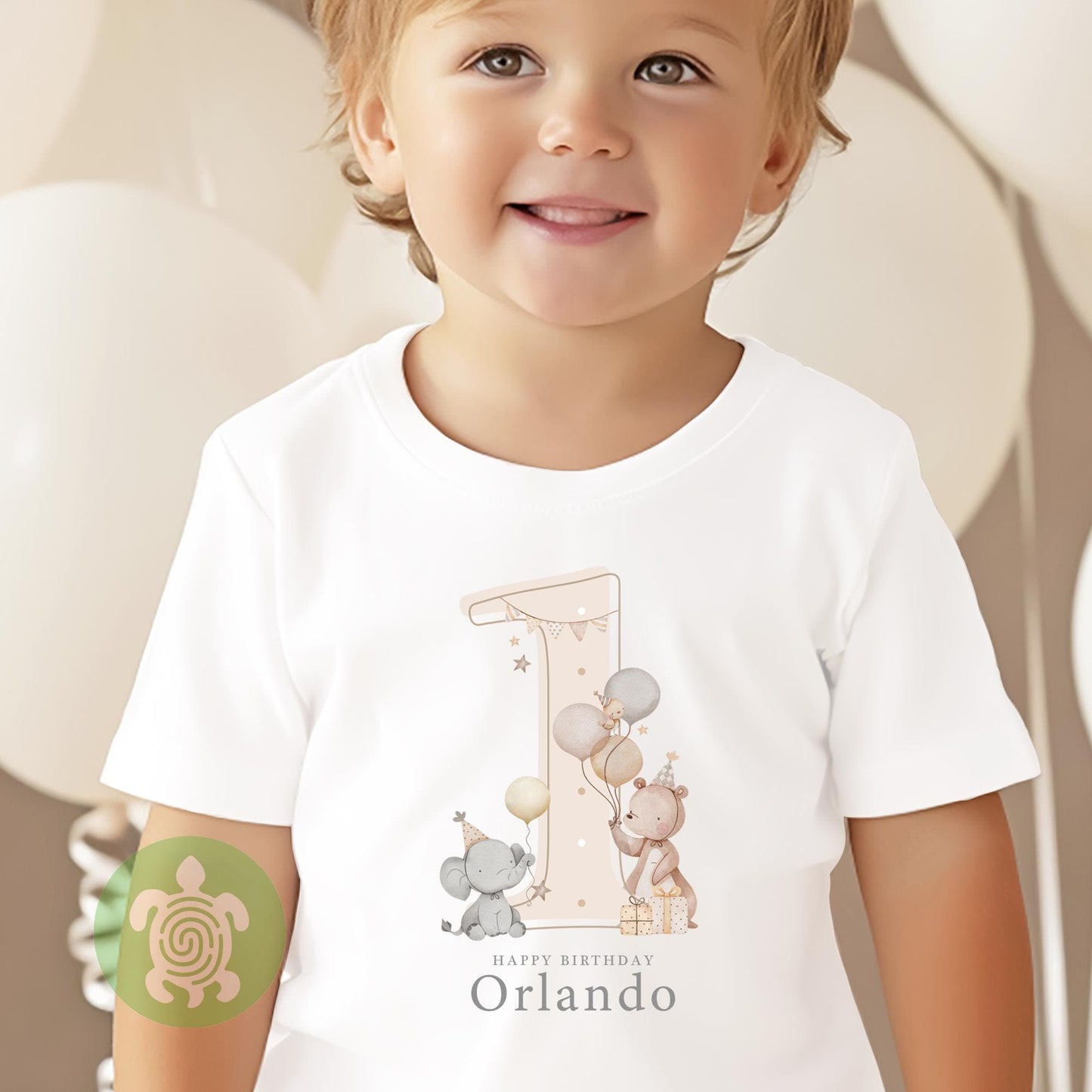 Neutral Teddy Party Any Age, 1st Birthday Party Sweatshirt, Birthday T-shirt, Baby Vest design Childs Jumper, Boy Girl, Birthday outfit