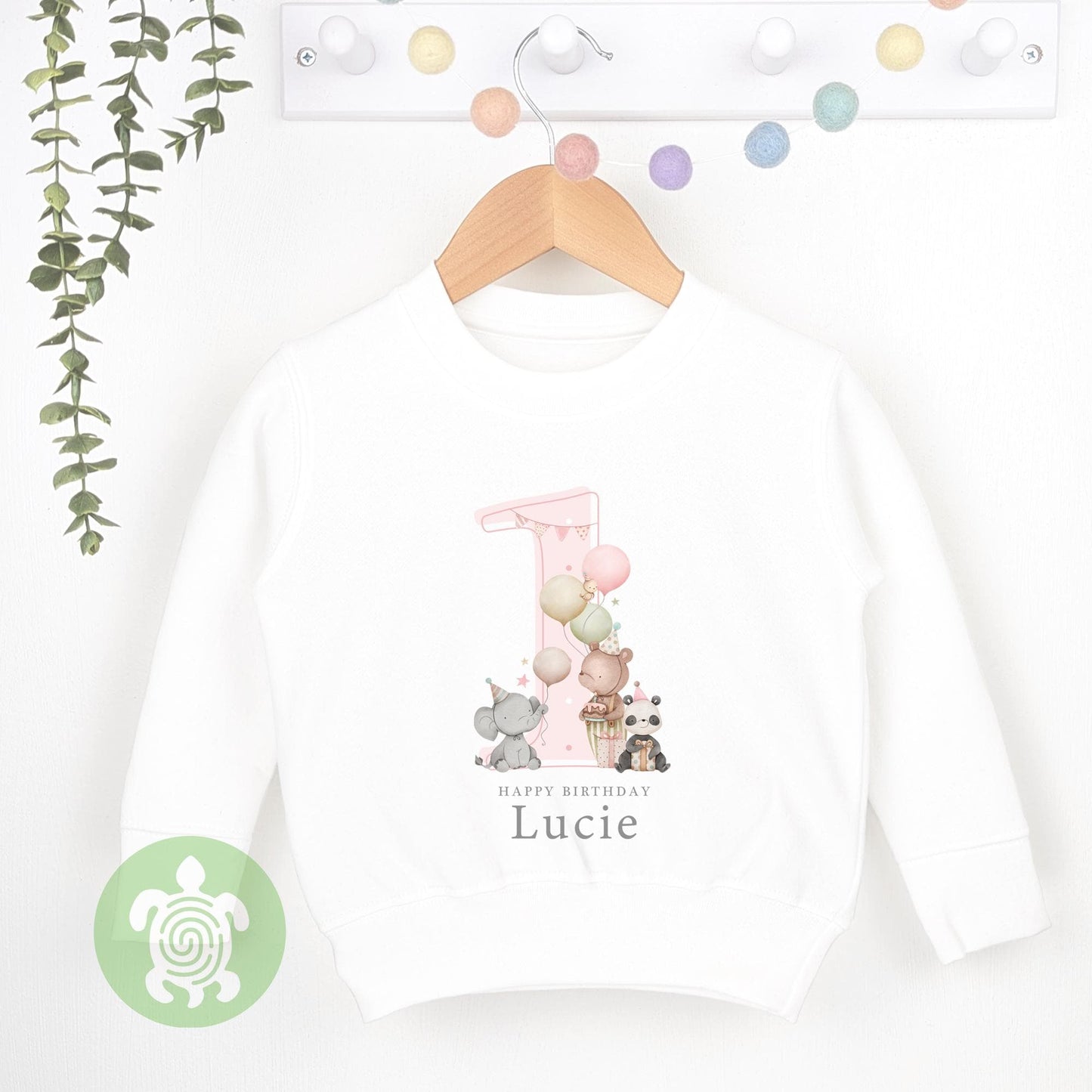 Pink Teddy Party Any Age, 1st Birthday Party Sweatshirt, Birthday T-shirt, Baby Vest design Childs Jumper, Boy Girl, Birthday outfit