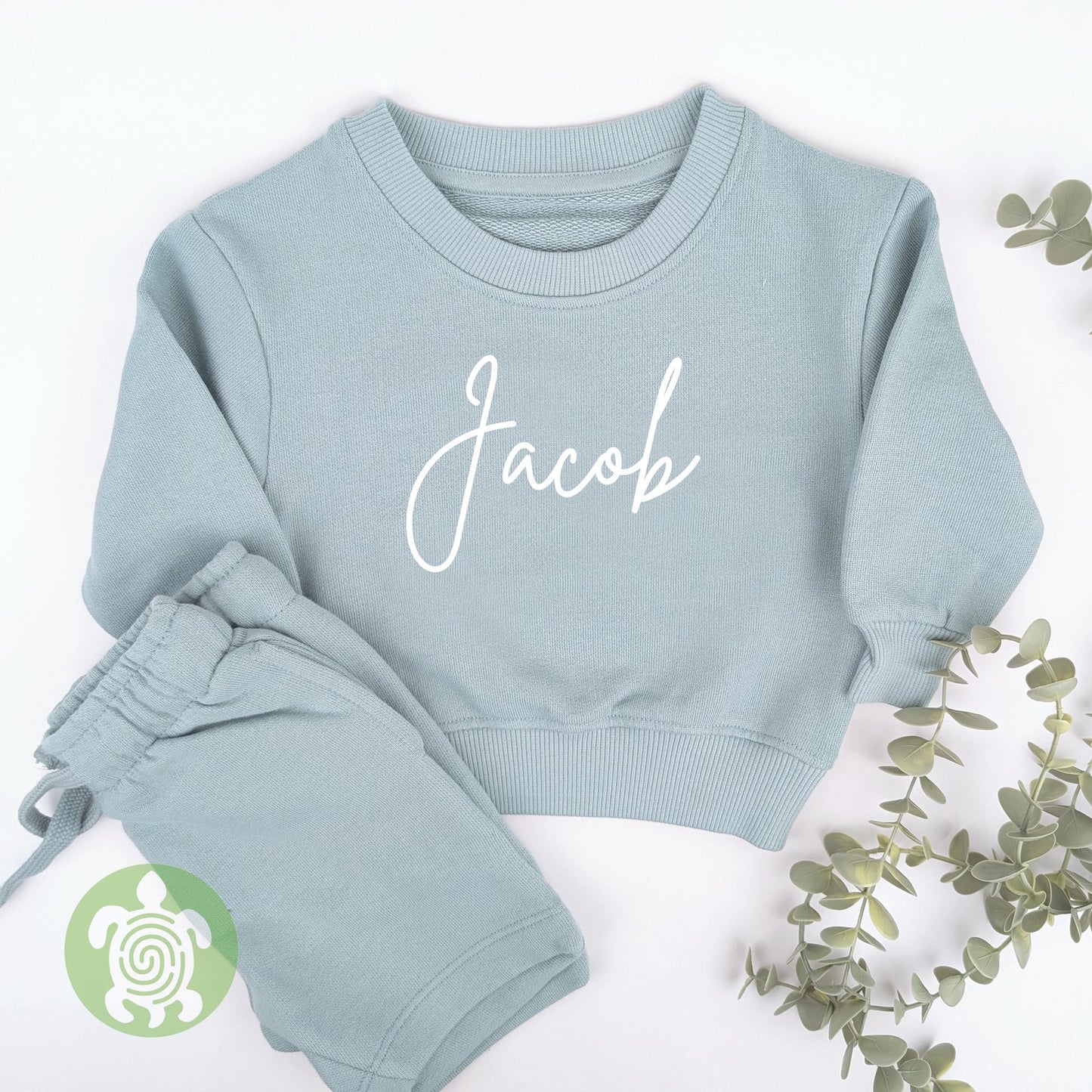 Sweater and Shorts Personalised Cotton Sets, Printed Name, Kids Sets, Personalised Outfit, Toddler Outfit, Children's Summer Outfit Set