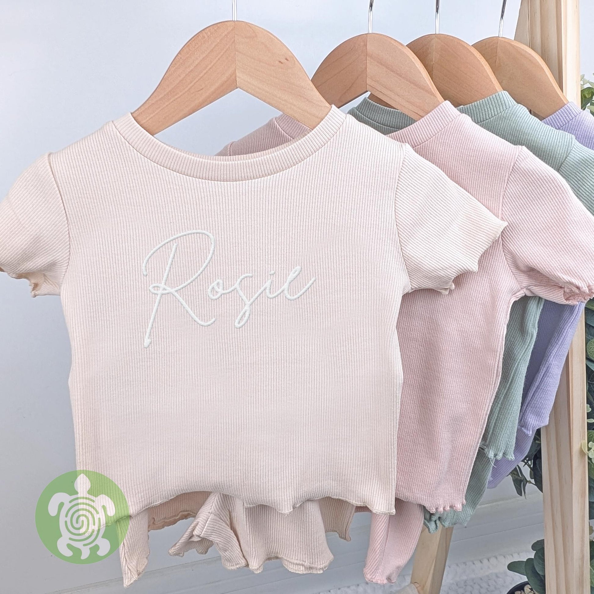 Summer Personalised Embroidered Name Child Cotton Sets, Kids Sets, Personalised T-Shirt &Shorts Summer Outfit, Toddler Outfit, Summer Outfit