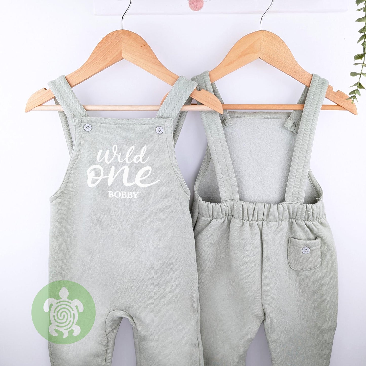 Embroidered Wild One Birthday Fleece Dungarees, Party Outfit design, Toddler 1st First, Boy Girl Party Outfit, Kids Overalls,Birthday Outfit