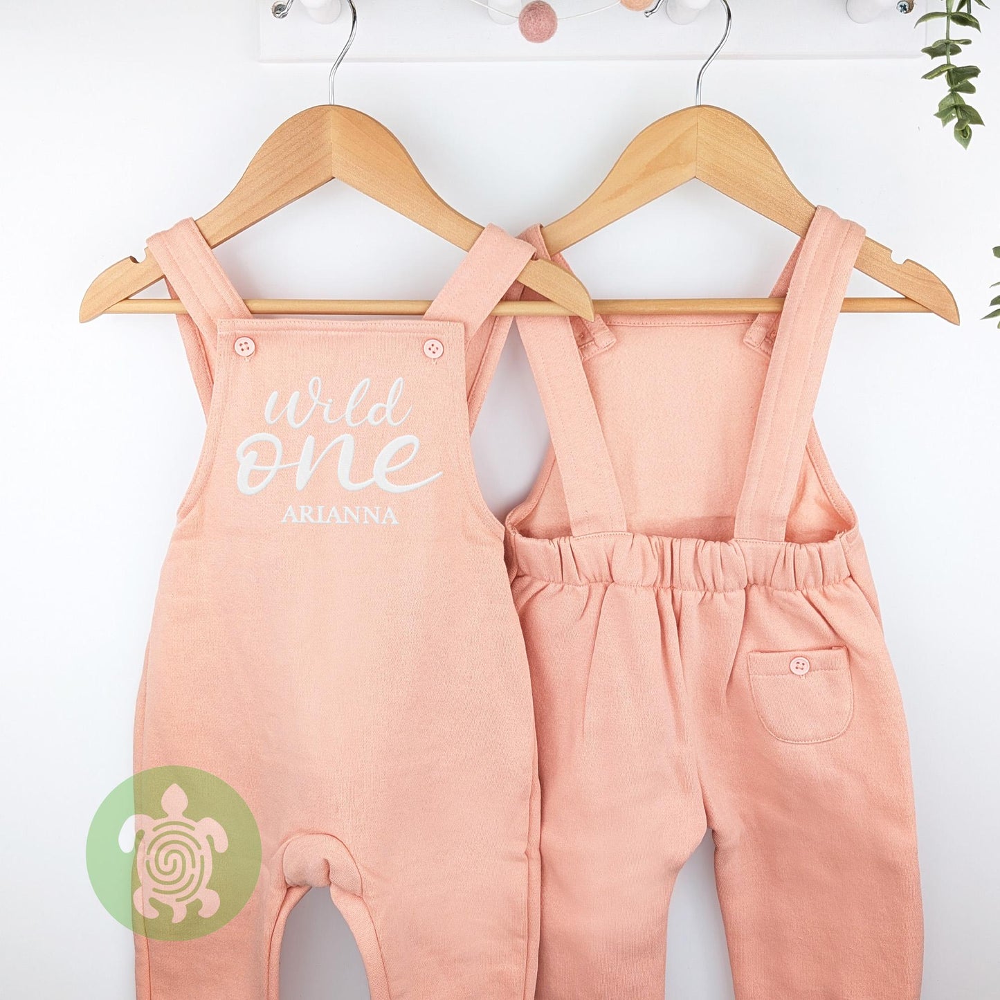 Embroidered Wild One Birthday Fleece Dungarees, Party Outfit design, Toddler 1st First, Boy Girl Party Outfit, Kids Overalls,Birthday Outfit