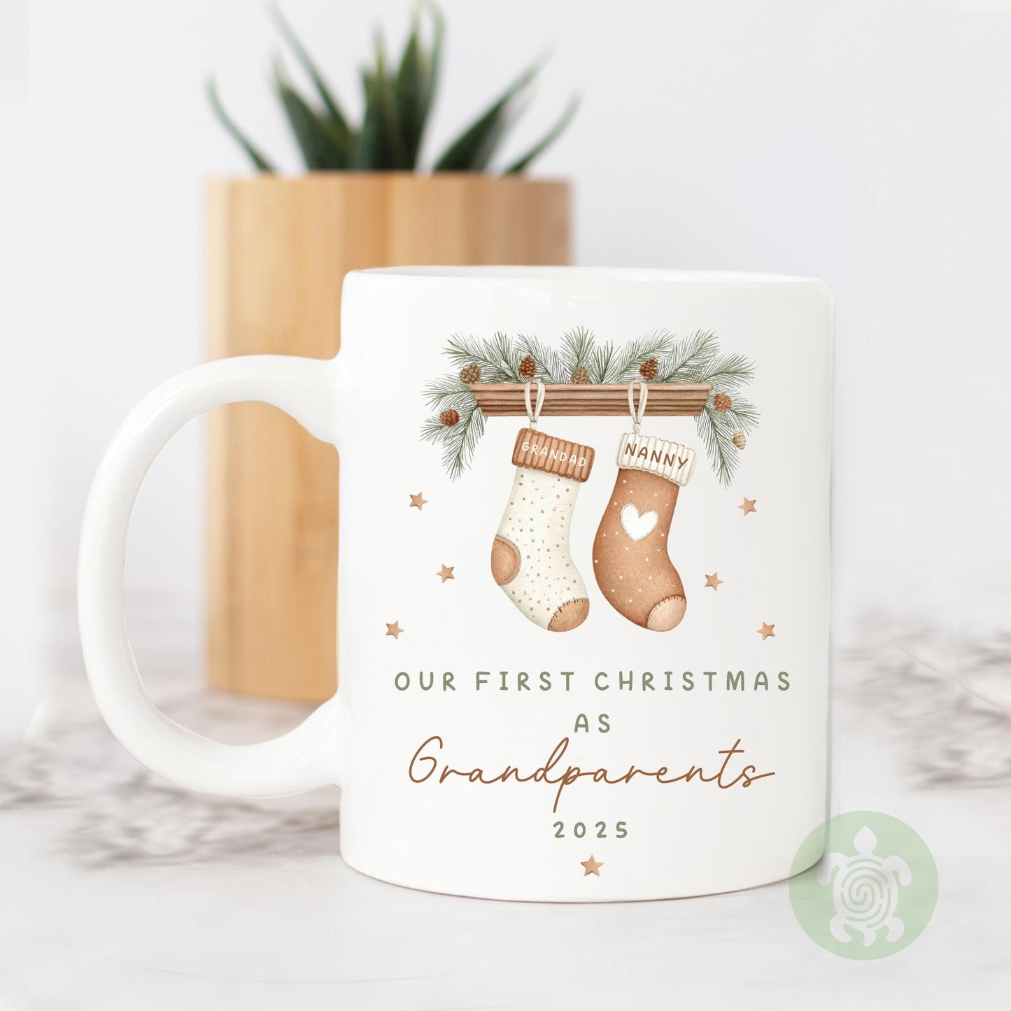 Personalised Couples First Christmas Mug, Ceramic Gift, 1st Xmas Together, Keepsake 2025, 1st Xmas Married, Engaged, Together, New Parents