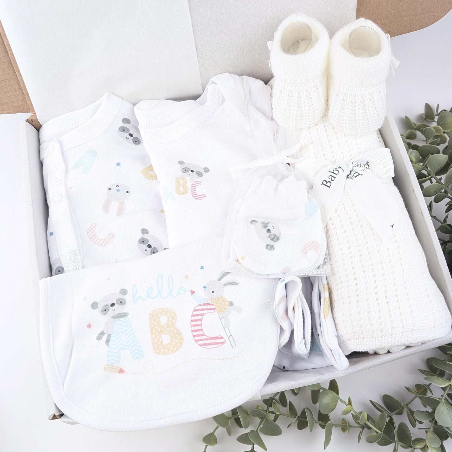 Little White Gift Set | Baby Hamper | Baby Hamper | Baby Shower | Baby Sleepsuit | Baby Gift | Newborn Gift | Newborn Baby Set