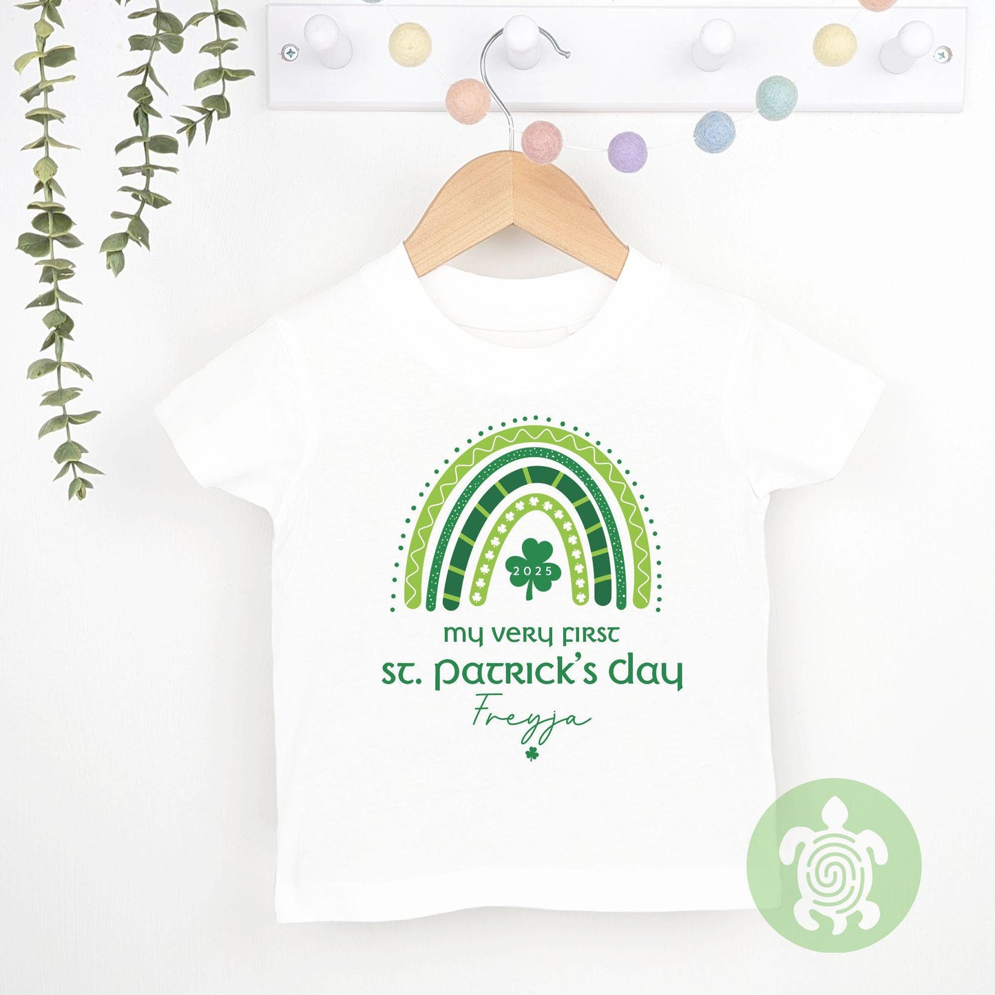 My First St.Patrick's Day Personalised Babygrow Sleepsuit Romper T-shirt Newborn Baby Bodysuit Outfit Gift Irish Celebration Irish Clover