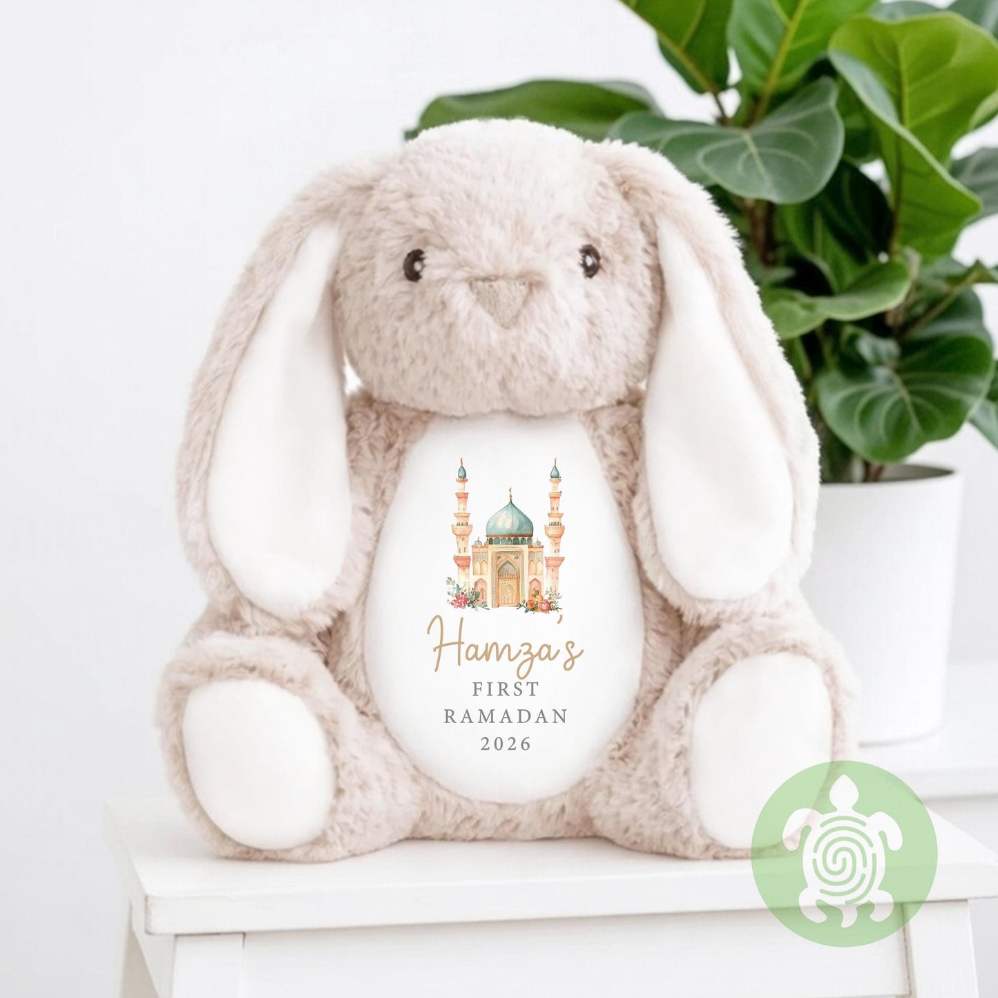 Personalised My First Eid Teddy, My First Ramadan, Baby Gift, Custom Soft Toy, Eid Mubarak, Ramadan Kareem, Celebration Keepsake, Islamic