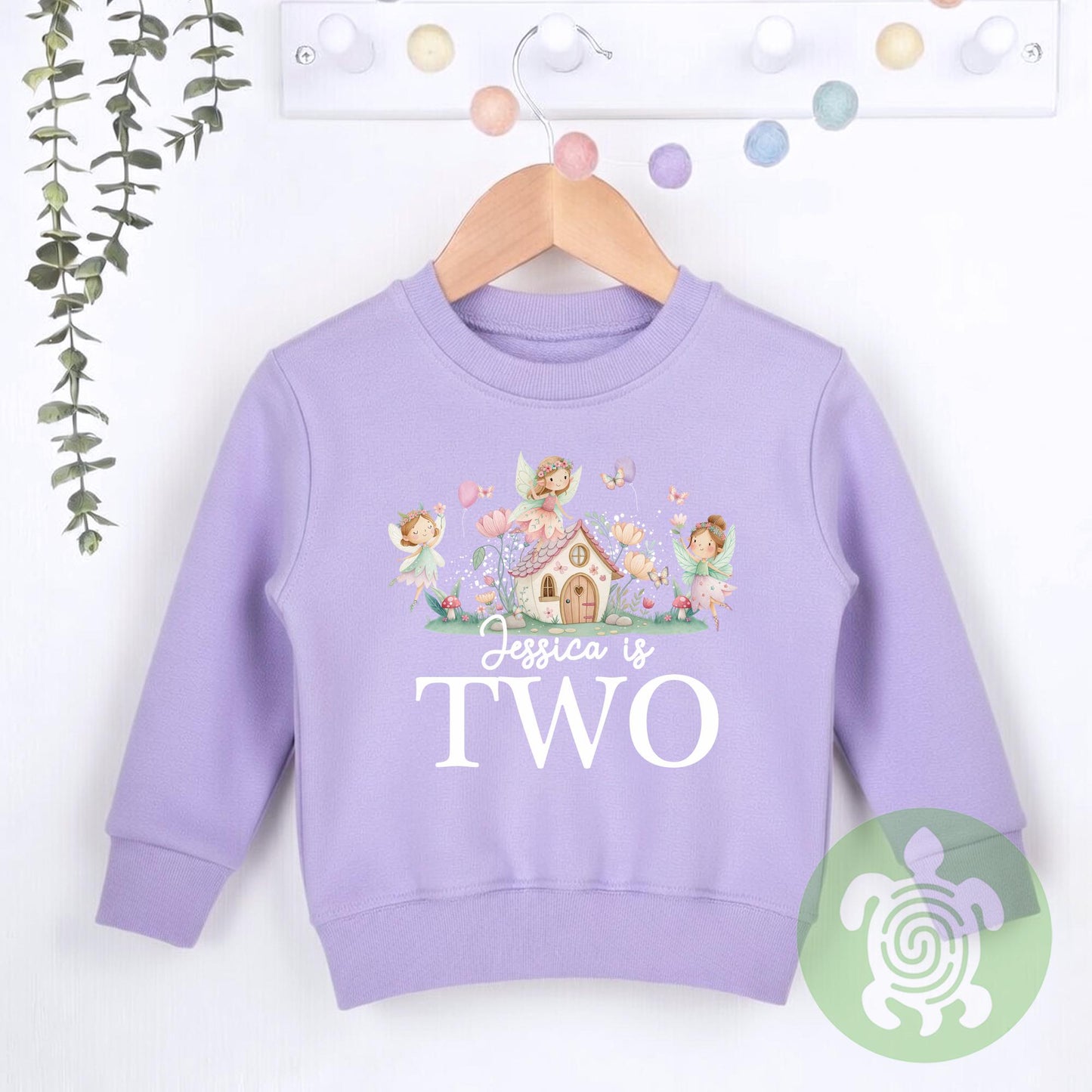 Birthday Fairy Princess theme Sweatshirt, Birthday party outfit, any age, Colour Birthday Outfit