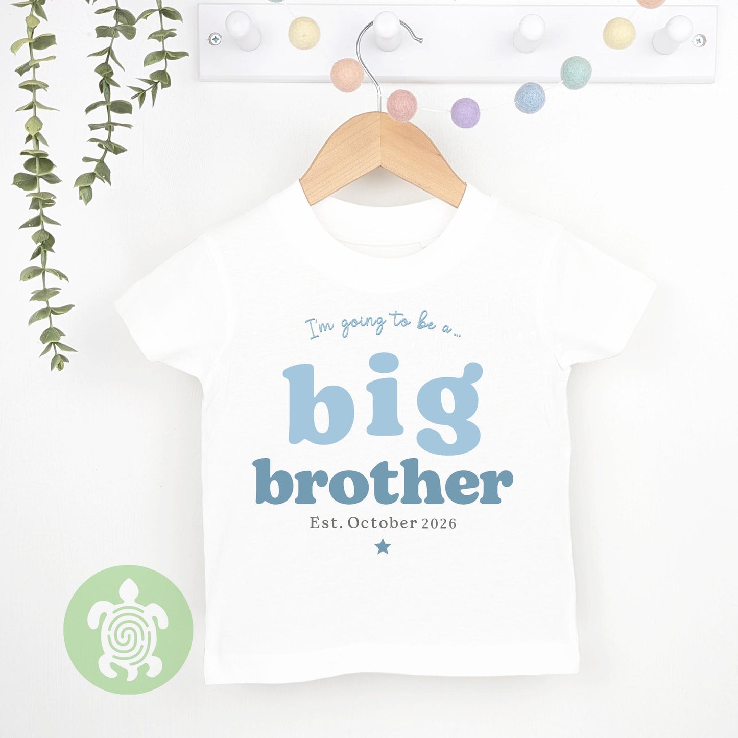 Big Brother Personalised T-shirt or Sweatshirt, Big Brother Announcement, Promoted to Big Brother, Sibling Gift, Big Brother