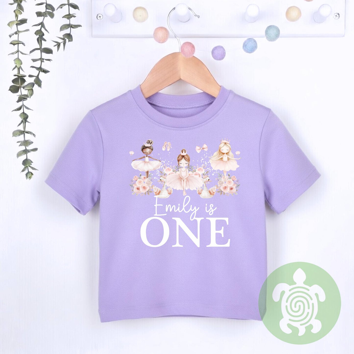Birthday Ballerina Princess theme Sweatshirt, Birthday party outfit, any age, Colour Birthday Outfit