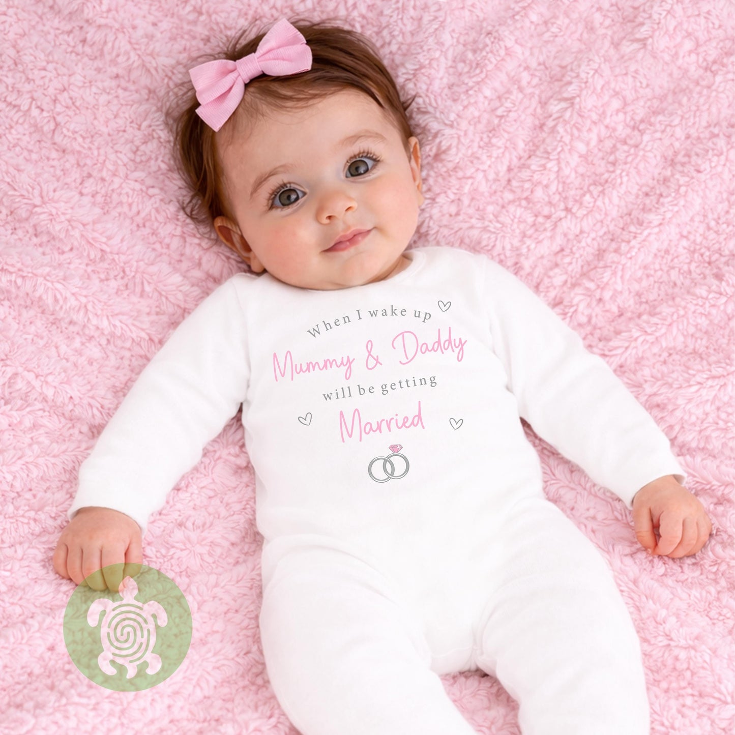 When I Wake Up Mummy & Daddy Are Getting Married, Blue, Green, Pink, Neutral, Purple, Special Occasion, Keepsake, Tight-fitting style