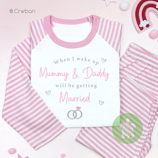 When I Wake Up Mummy & Daddy Are Getting Married, Blue, Green, Pink, Neutral, Purple, Special Occasion, Keepsake, Tight-fitting style