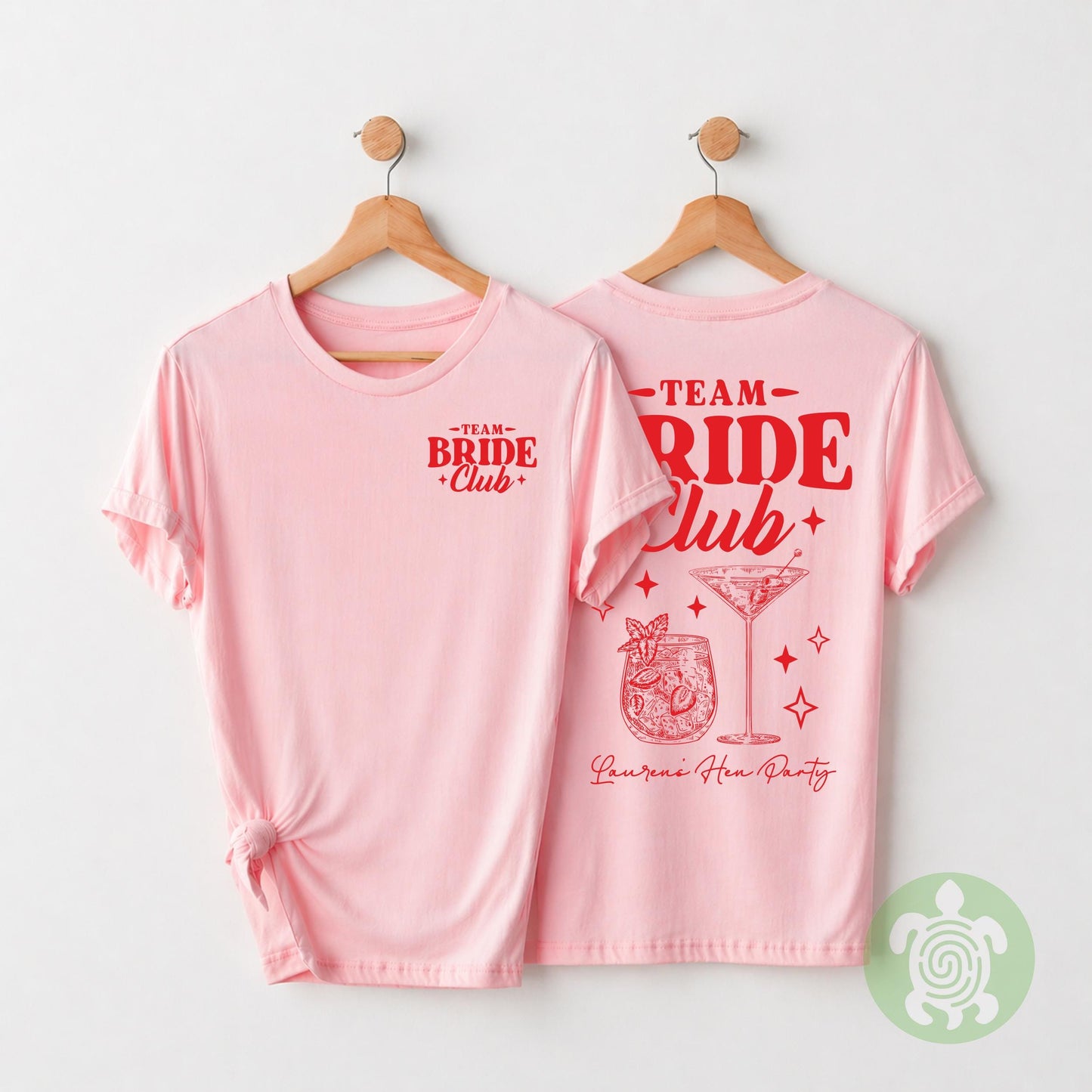Matching Bride Club Cocktails T-shirt, Personalised Team Bride, Bachelorette Party Tshirts, Bridal Party Top, Bride To Be Tee, Hen Party