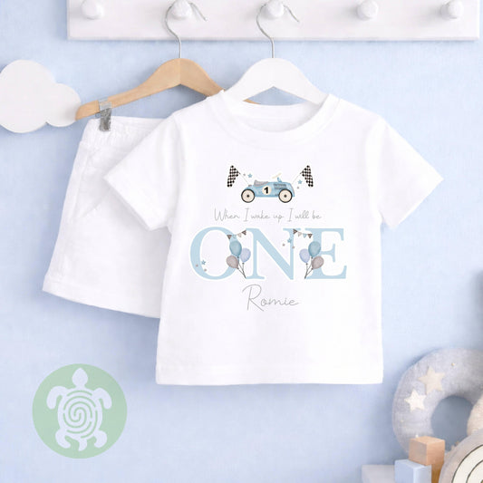 Boys Themed Any Age Birthday Boys Plain Shorts & T-shirt Pj's Set, 1st,2nd,3rd Birthday, Children Toddler Personalised Pyjamas, Birthday Boy