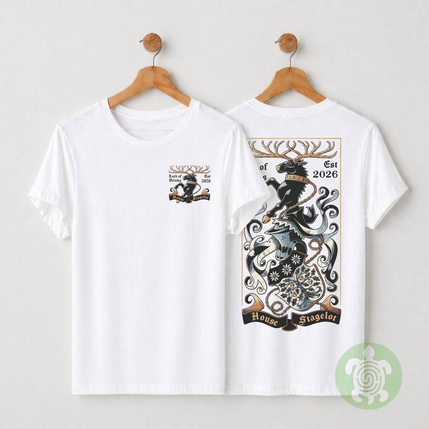 Personalised Sir Stag House Stagelot T-shirt, Bachelor Party Shirt, Bachelorette Men Shirt, Groomsmen Shirt, Wedding Stag Party Shirt