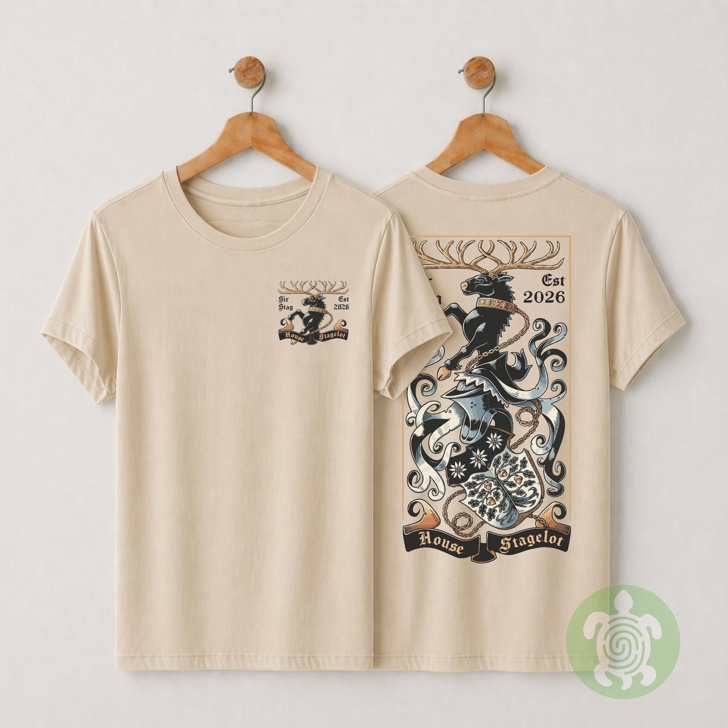 Personalised Sir Stag House Stagelot T-shirt, Bachelor Party Shirt, Bachelorette Men Shirt, Groomsmen Shirt, Wedding Stag Party Shirt