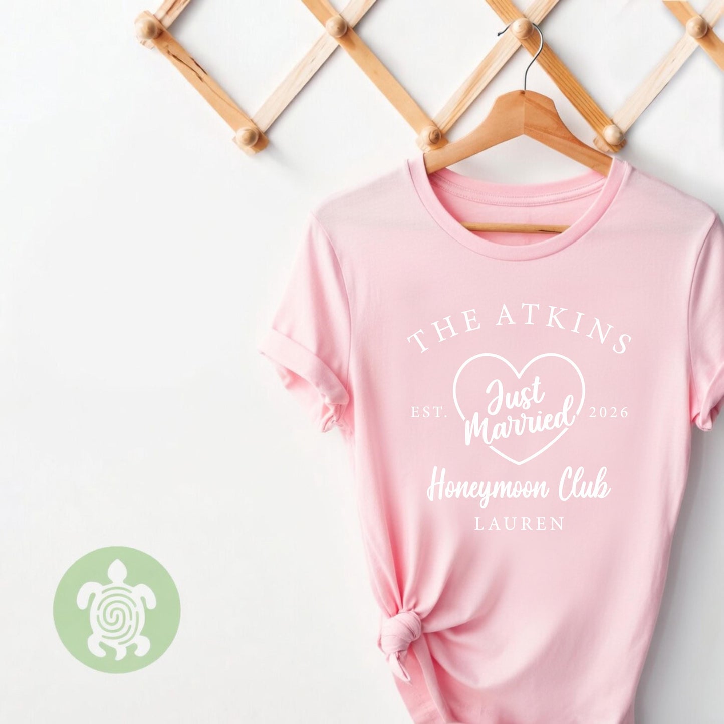 Matching Honeymoon Club Couples T-Shirts, Just Married, Newleyweds Gift, Matching Mr & Mrs, Wedding Present, Holiday Top, His and Hers Tops