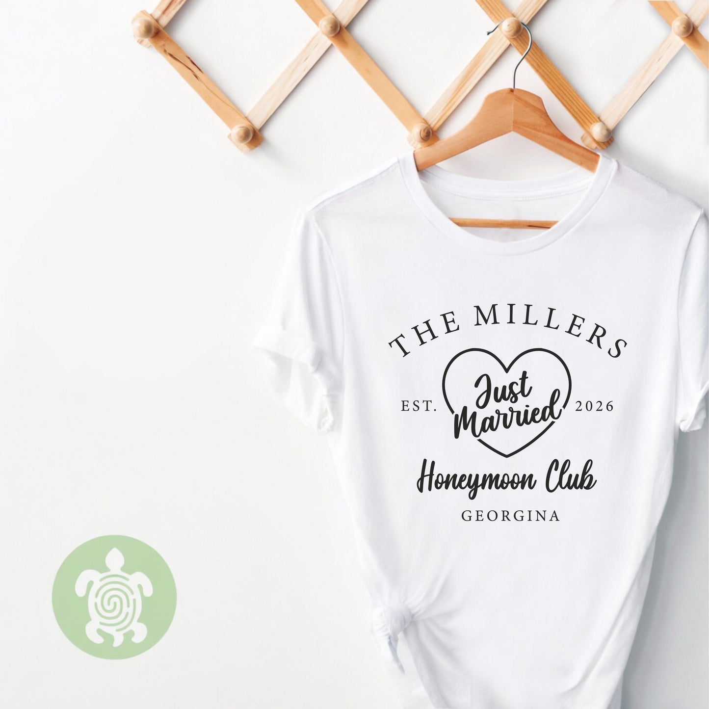 Matching Honeymoon Club Couples T-Shirts, Just Married, Newleyweds Gift, Matching Mr & Mrs, Wedding Present, Holiday Top, His and Hers Tops