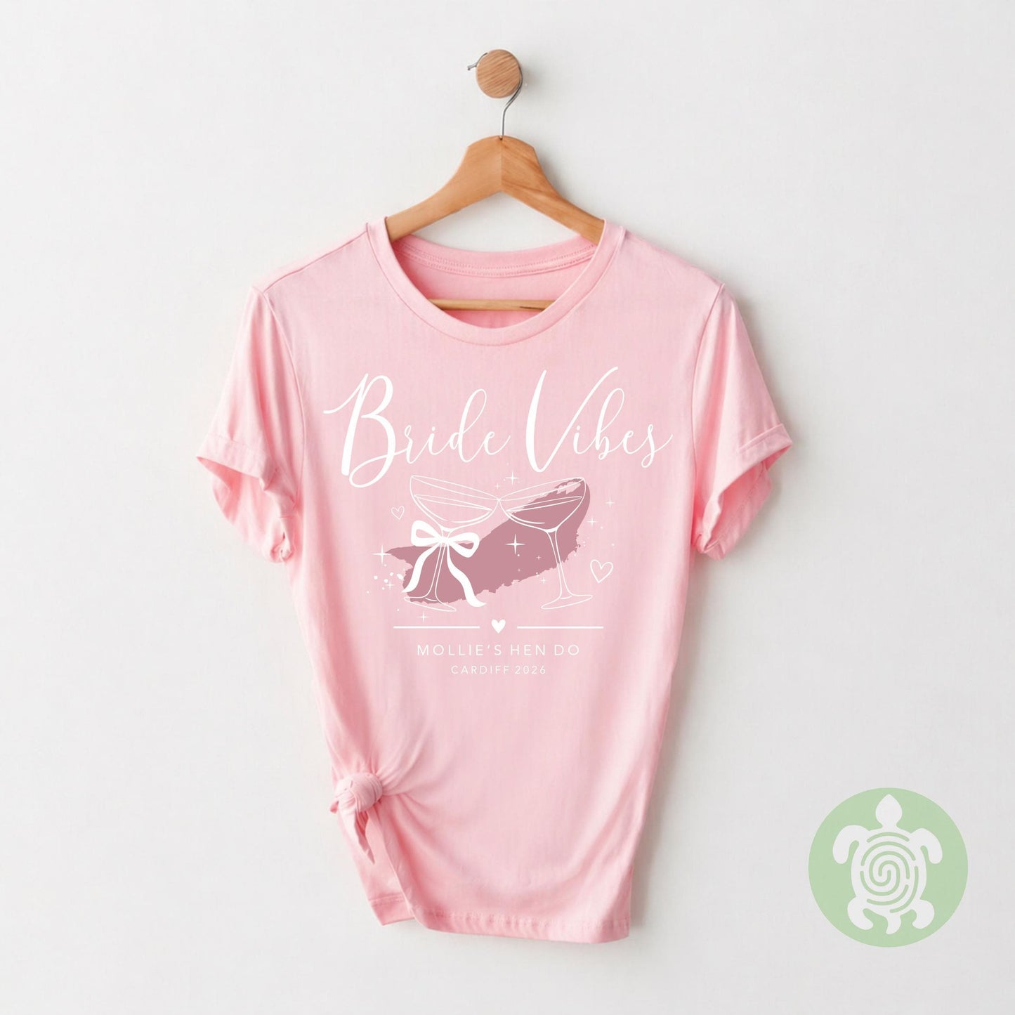 Matching Bride Vibes Hen Do T-shirt, Personalised Tops, Bachelorette Party Tshirts, Bridal Party Top, Bride To Be, Hen Party Oufit