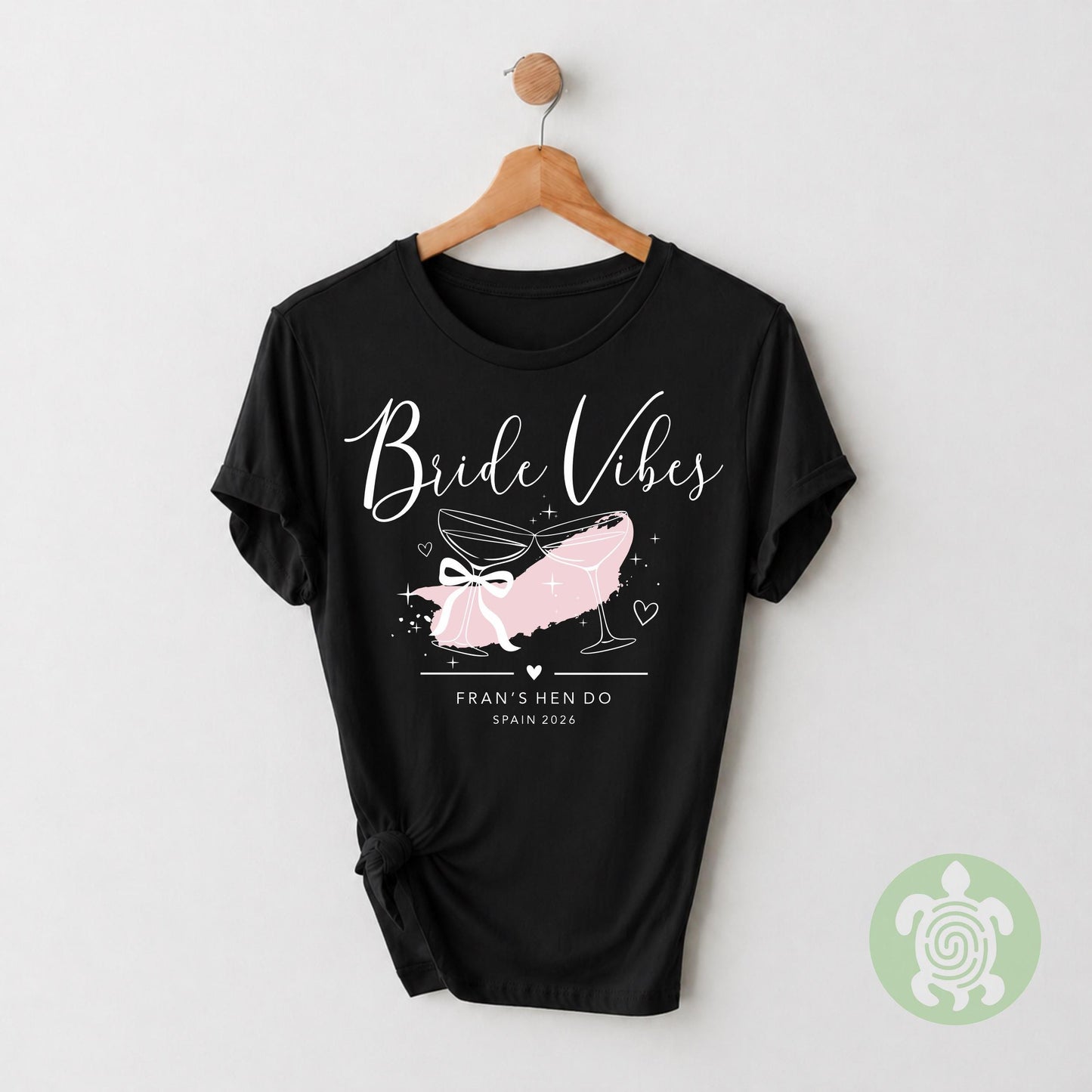 Matching Bride Vibes Hen Do T-shirt, Personalised Tops, Bachelorette Party Tshirts, Bridal Party Top, Bride To Be, Hen Party Oufit