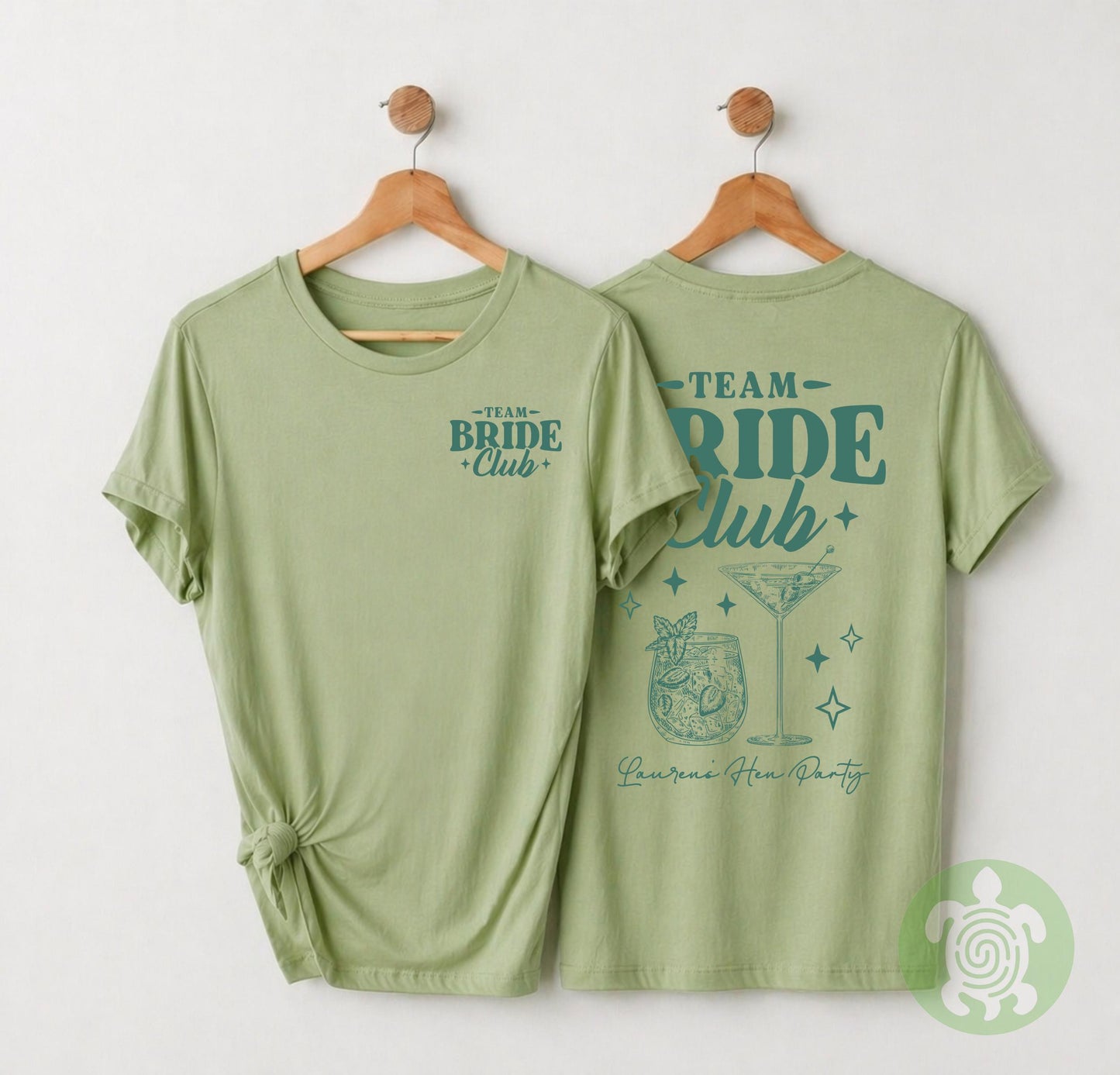 Matching Bride Club Cocktails T-shirt, Personalised Team Bride, Bachelorette Party Tshirts, Bridal Party Top, Bride To Be Tee, Hen Party