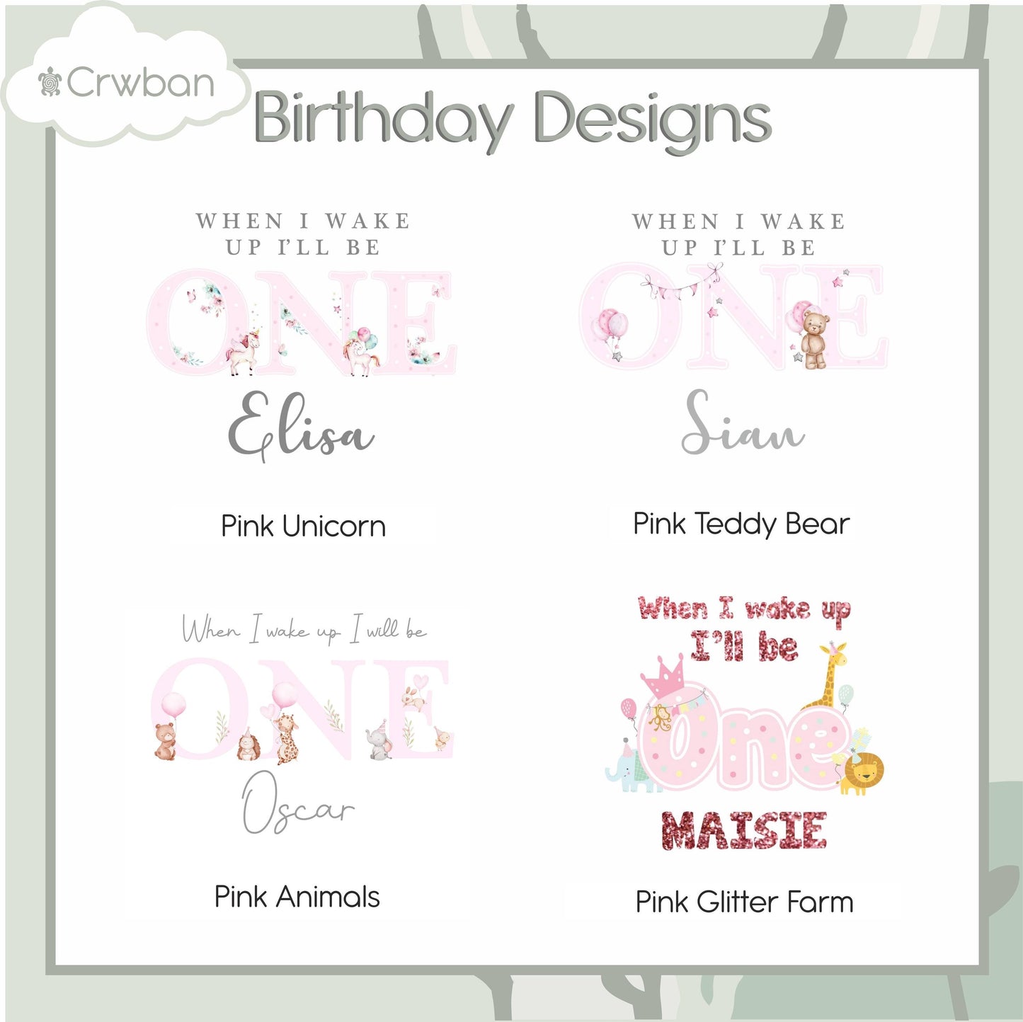 Personalised Pink Themed Any Age Birthday Girls Shorts & T-shirt Set, Birthday Morning Set, Cotton Clothing Set, Tight-fitting style