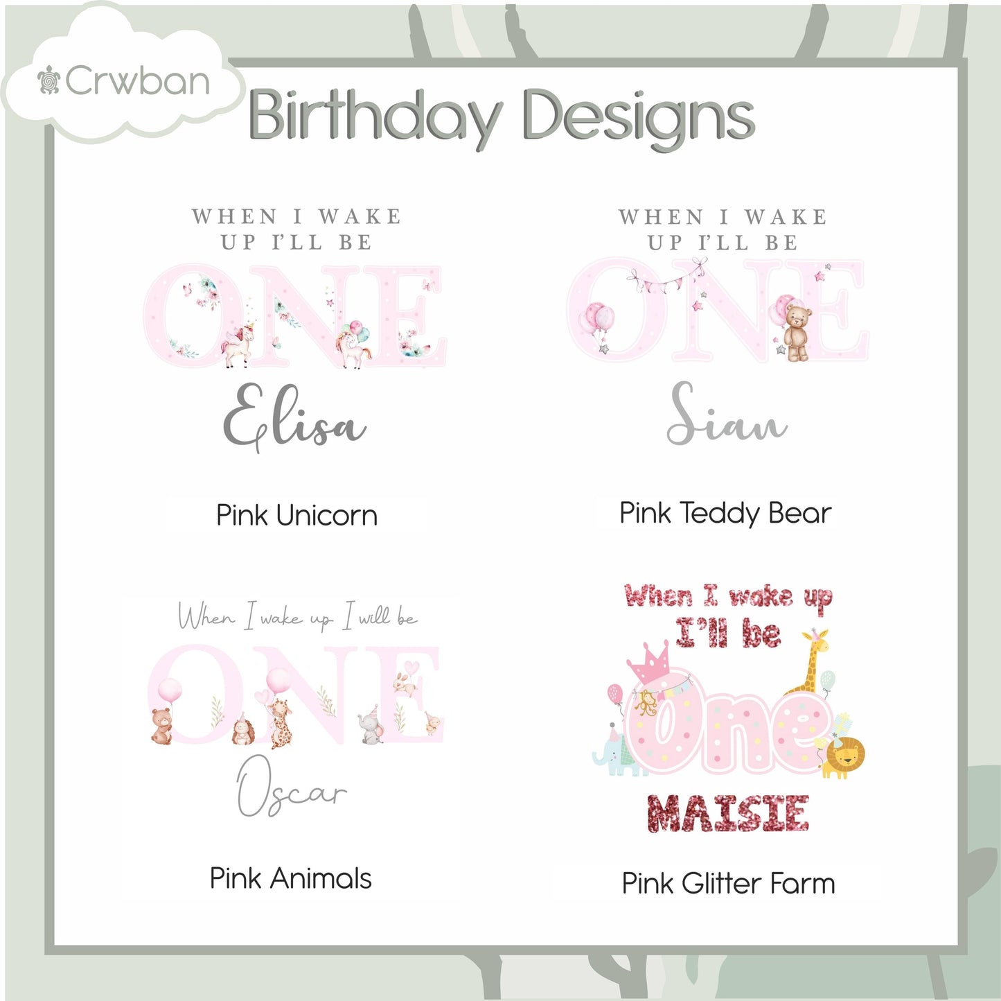 Personalised Pink Themed Any Age Birthday Girls Shorts & T-shirt Set, Birthday Morning Set, Cotton Clothing Set, Tight-fitting style