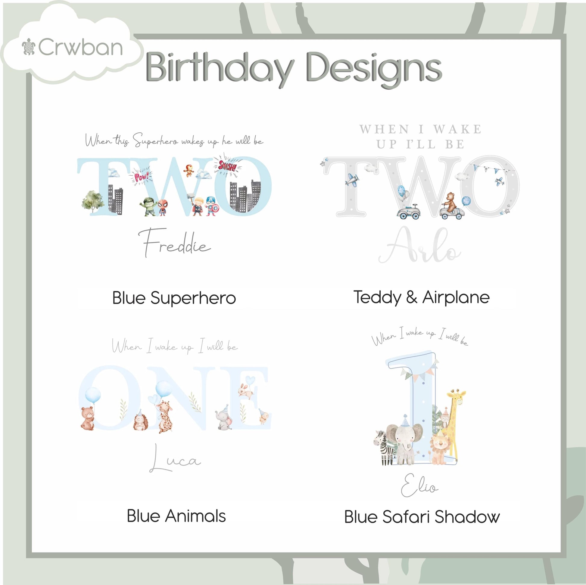Personalised Blue Themed Any Age Birthday Boys Shorts & T-shirt Set, Birthday Morning Set, Cotton Clothing Set, Tight-fitting style