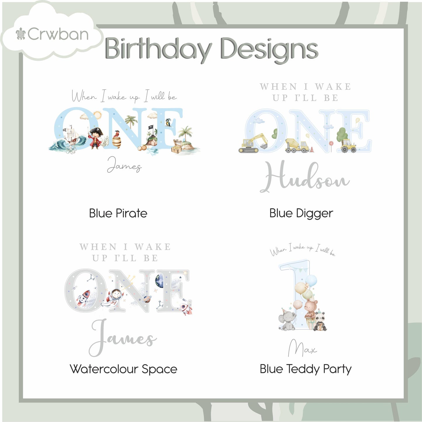 Personalised Blue Themed Any Age Birthday Boys Shorts & T-shirt Set, Birthday Morning Set, Cotton Clothing Set, Tight-fitting style