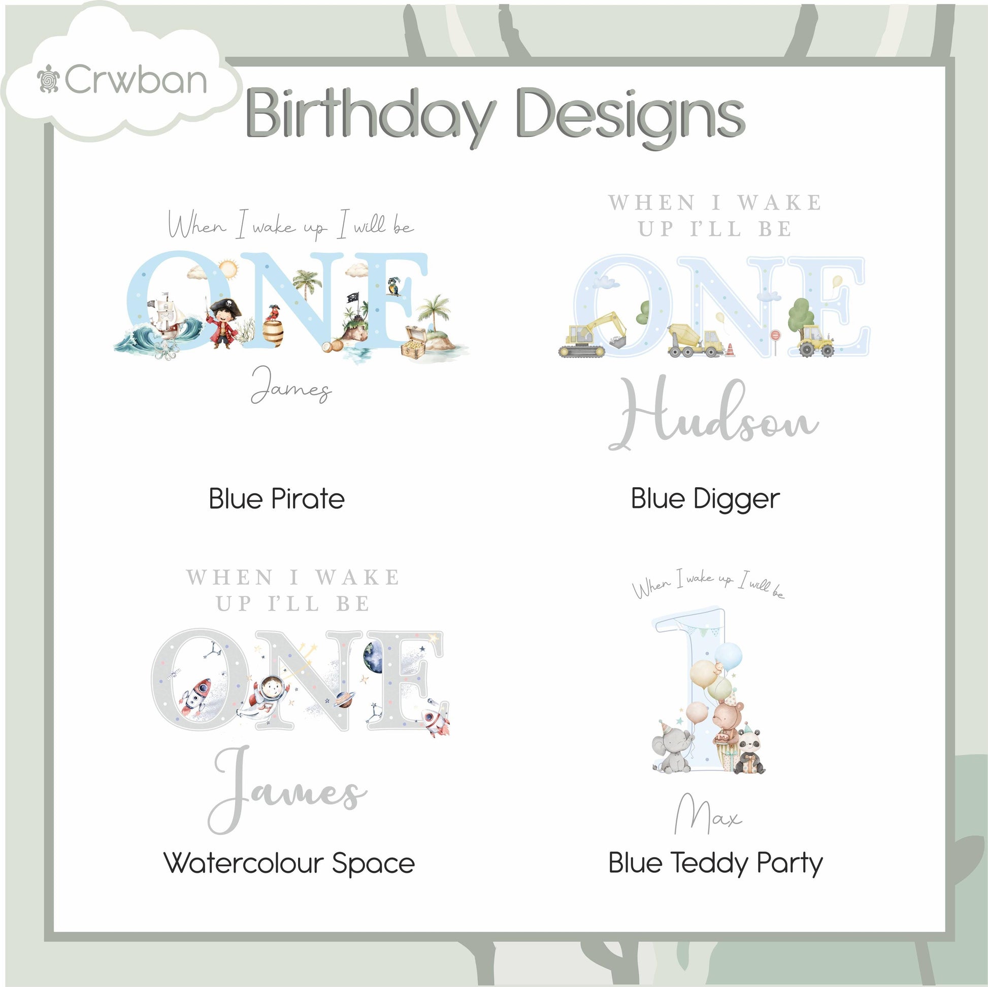 Personalised Blue Themed Any Age Birthday Boys Shorts & T-shirt Set, Birthday Morning Set, Cotton Clothing Set, Tight-fitting style