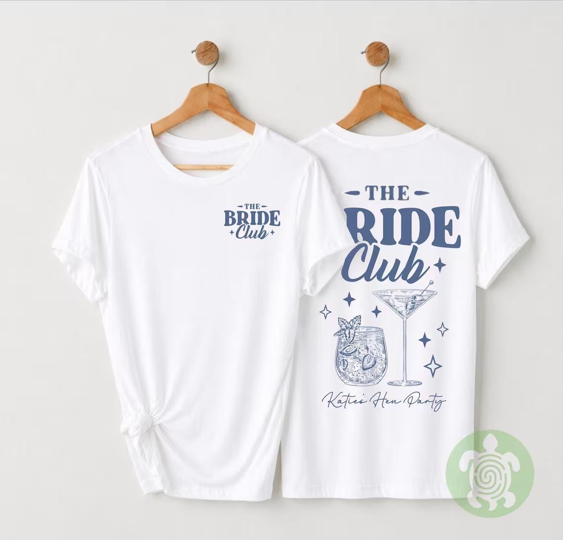 Matching Bride Club Cocktails T-shirt, Personalised Team Bride, Bachelorette Party Tshirts, Bridal Party Top, Bride To Be Tee, Hen Party