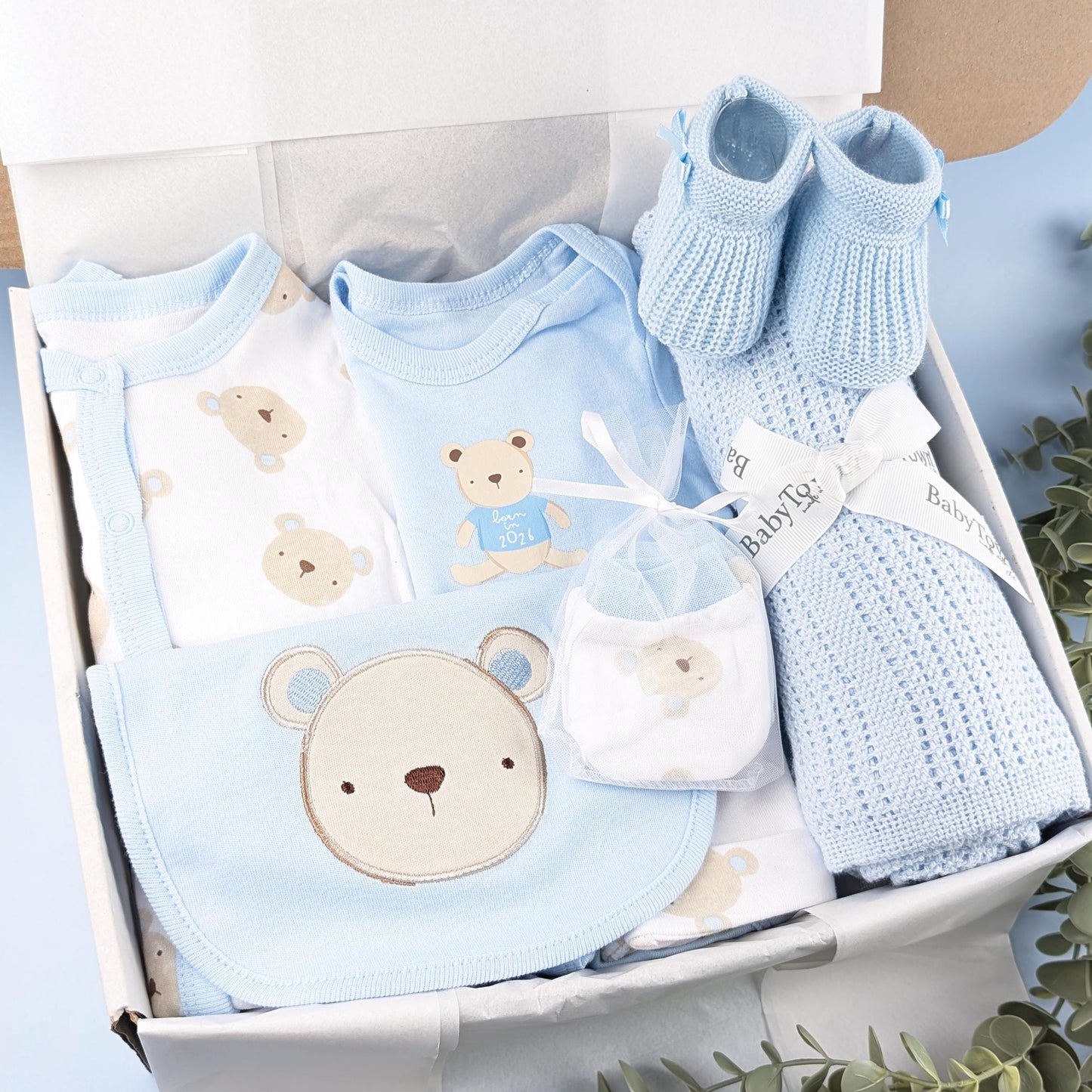 Baby Boy Gift Set | Baby Hamper | Baby Girl Boy Hamper | Baby Shower | Baby Sleepsuit | Baby Gift | Newborn Gift | Newborn Baby Set
