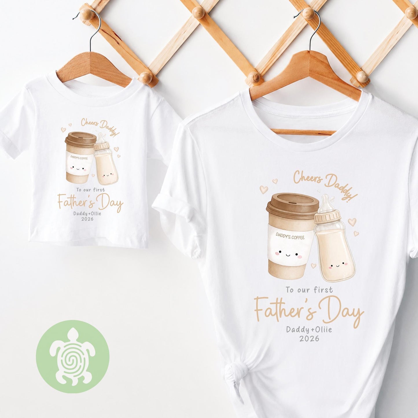 Matching First Father’s Day Cheers Baby Sleepsuit, 1st Father’s Day as My Daddy Babygrow, New Dad Gift, Father’s Day Bodysuit, Baby Outfit