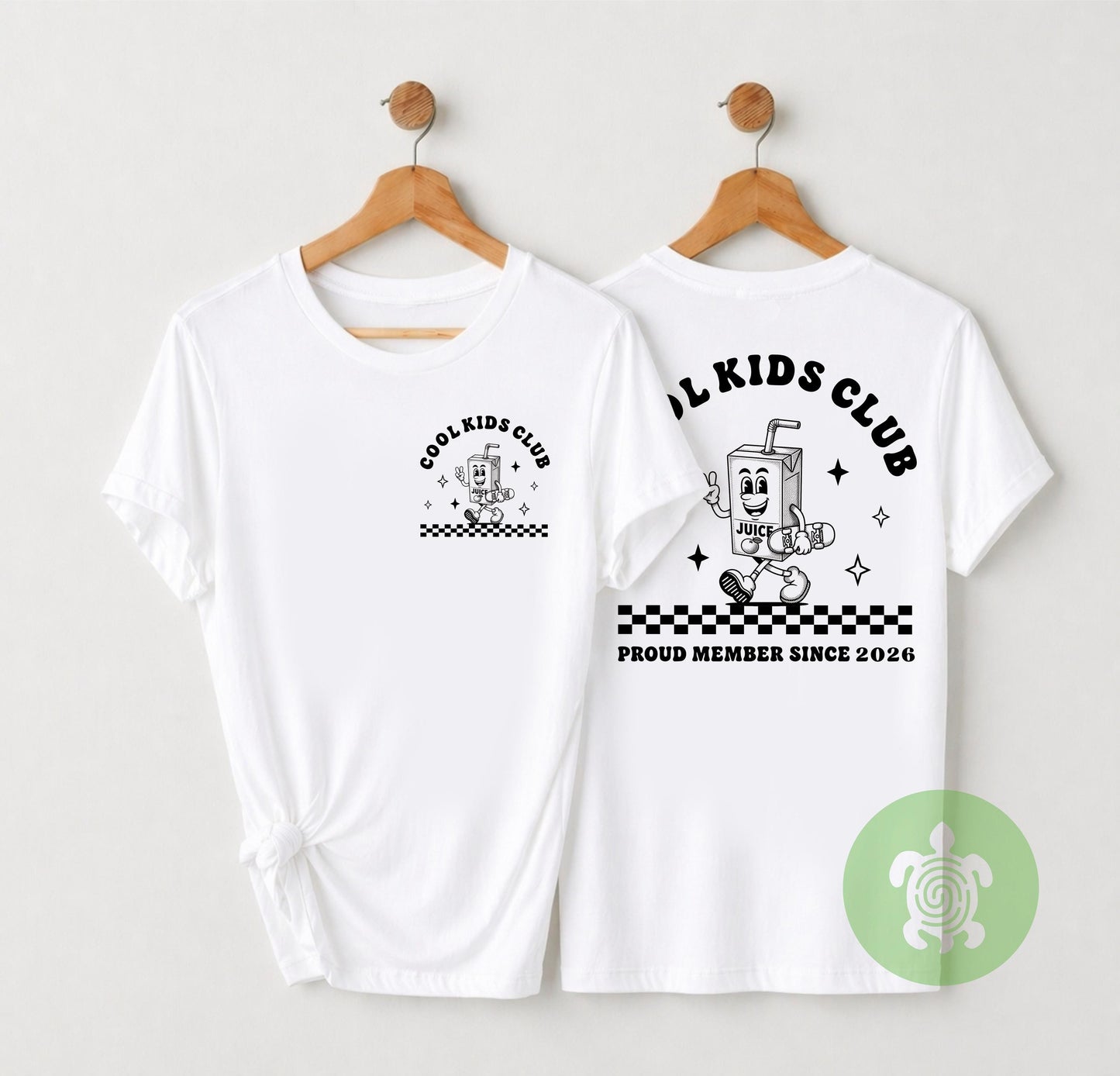 Matching Cool Dads Club T-Shirts, Cool Kids Club, Babygrow, Father's Day, Dad Gift, Retro Style tshirt, Custom Est Date, Baby, New Father