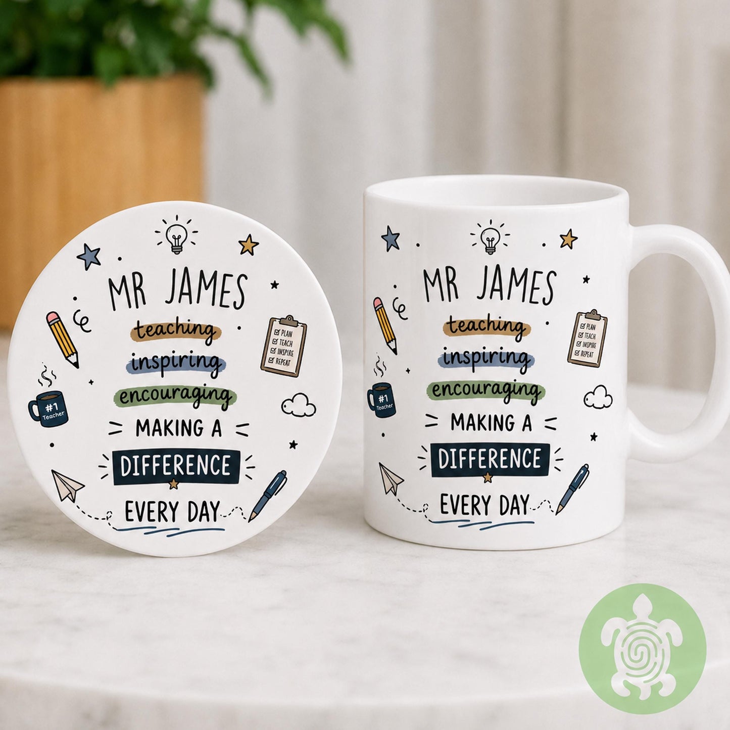 Personalised Teachers Mug, Thank You Gift, Teacher Mug With Name, Teacher Appreciation, Gift End of Term, Gift Class Gift,