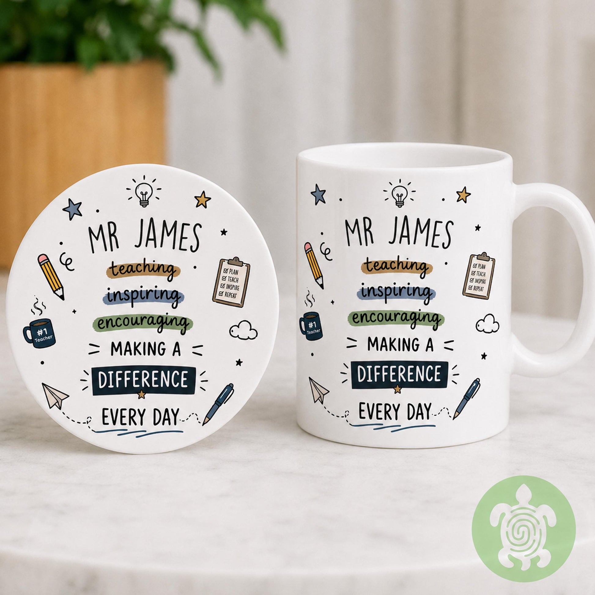 Personalised Teachers Mug, Thank You Gift, Teacher Mug With Name, Teacher Appreciation, Gift End of Term, Gift Class Gift,