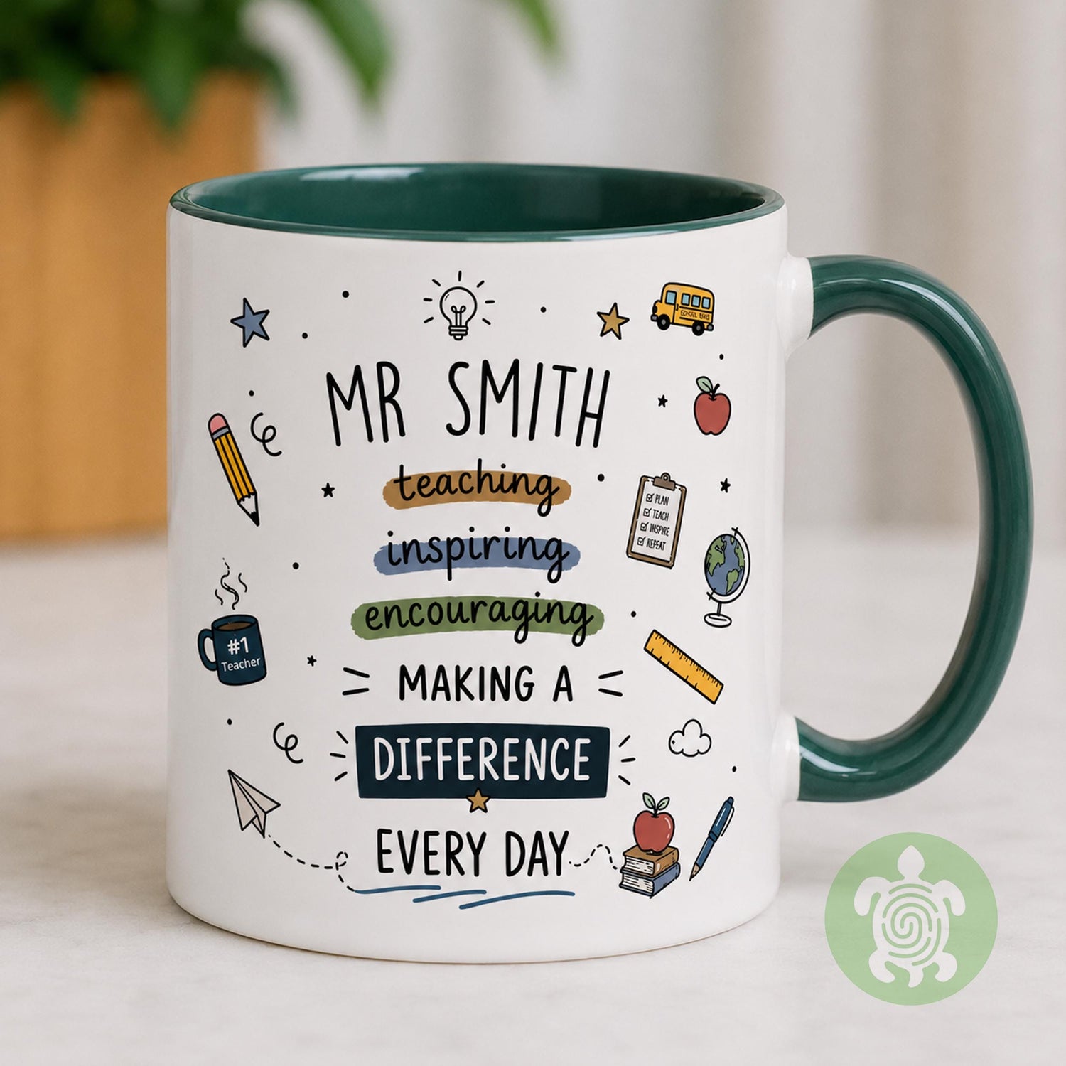 Personalised Teachers Mug, Thank You Gift, Teacher Mug With Name, Teacher Appreciation, Gift End of Term, Gift Class Gift,