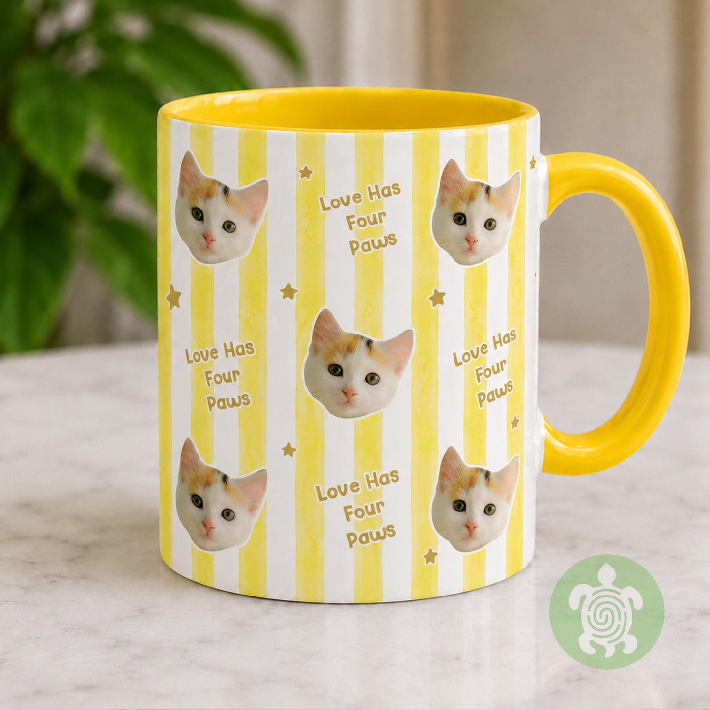 Personalised Cat Face Mug, Pet Mug, Parents Coffee, Birthday Mugs, Gift for Dad, Gift for Mum with Photo, Memorial Gift, Christmas Gift