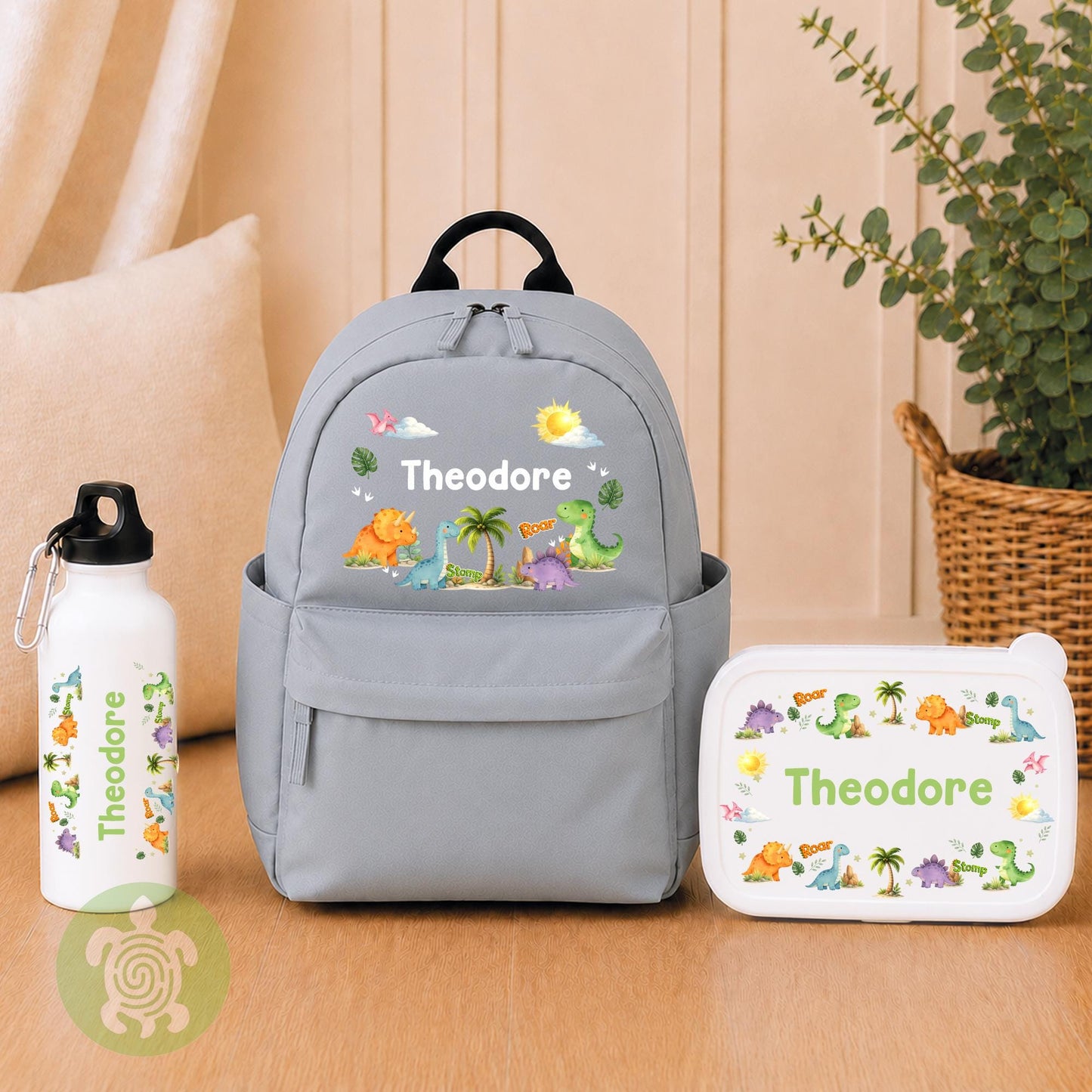 Personalised Boy themed Rucksack, Snack Box & Water Bottle Set, Back to School, Boys Lunch Box, Kids Water Bottles, Children's Bag