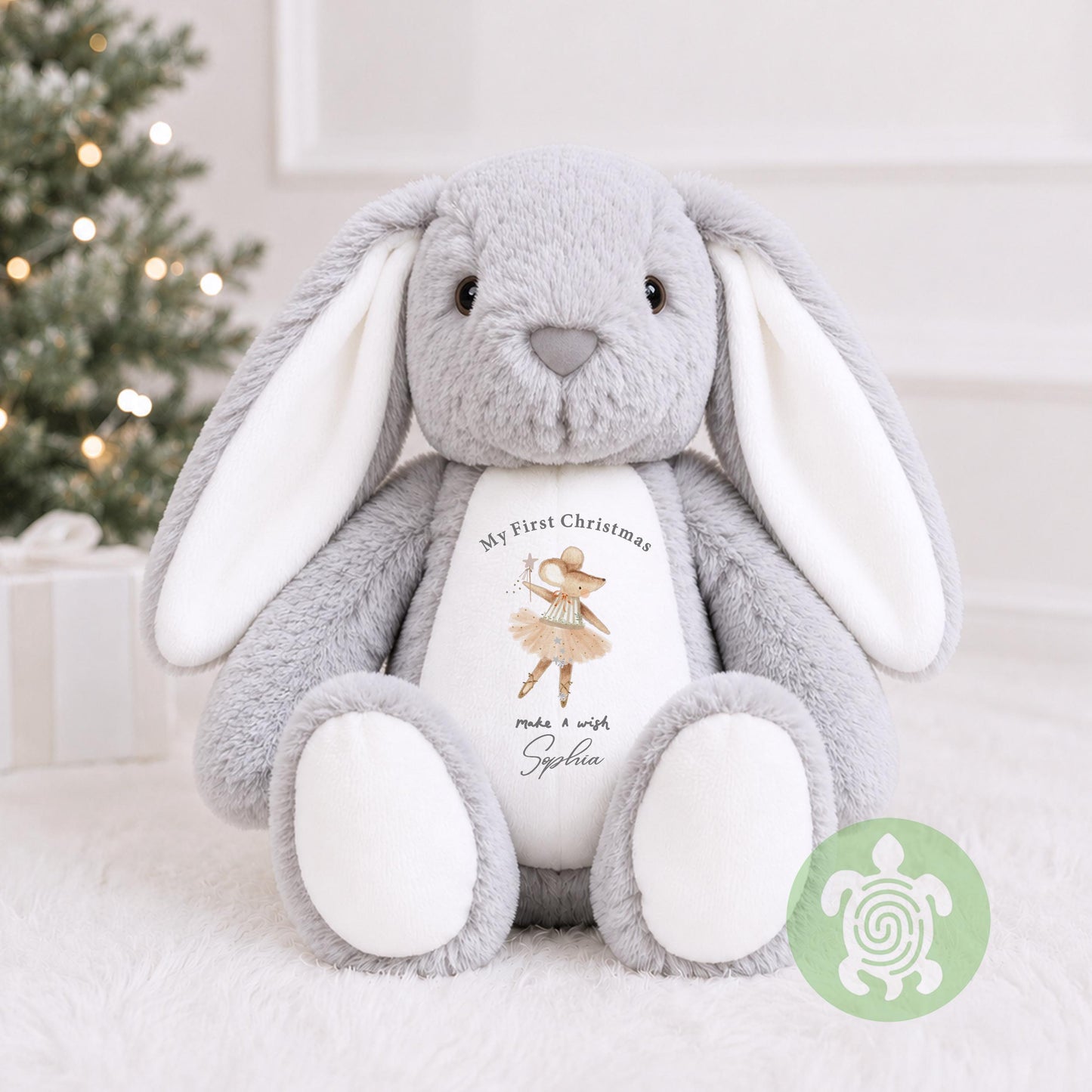 Personalised Sparkle Mouse Christmas, Babies Christmas Toy, 1st Christmas, Christmas Plush, Christmas Teddy, Christmas Gift, New Baby Gift