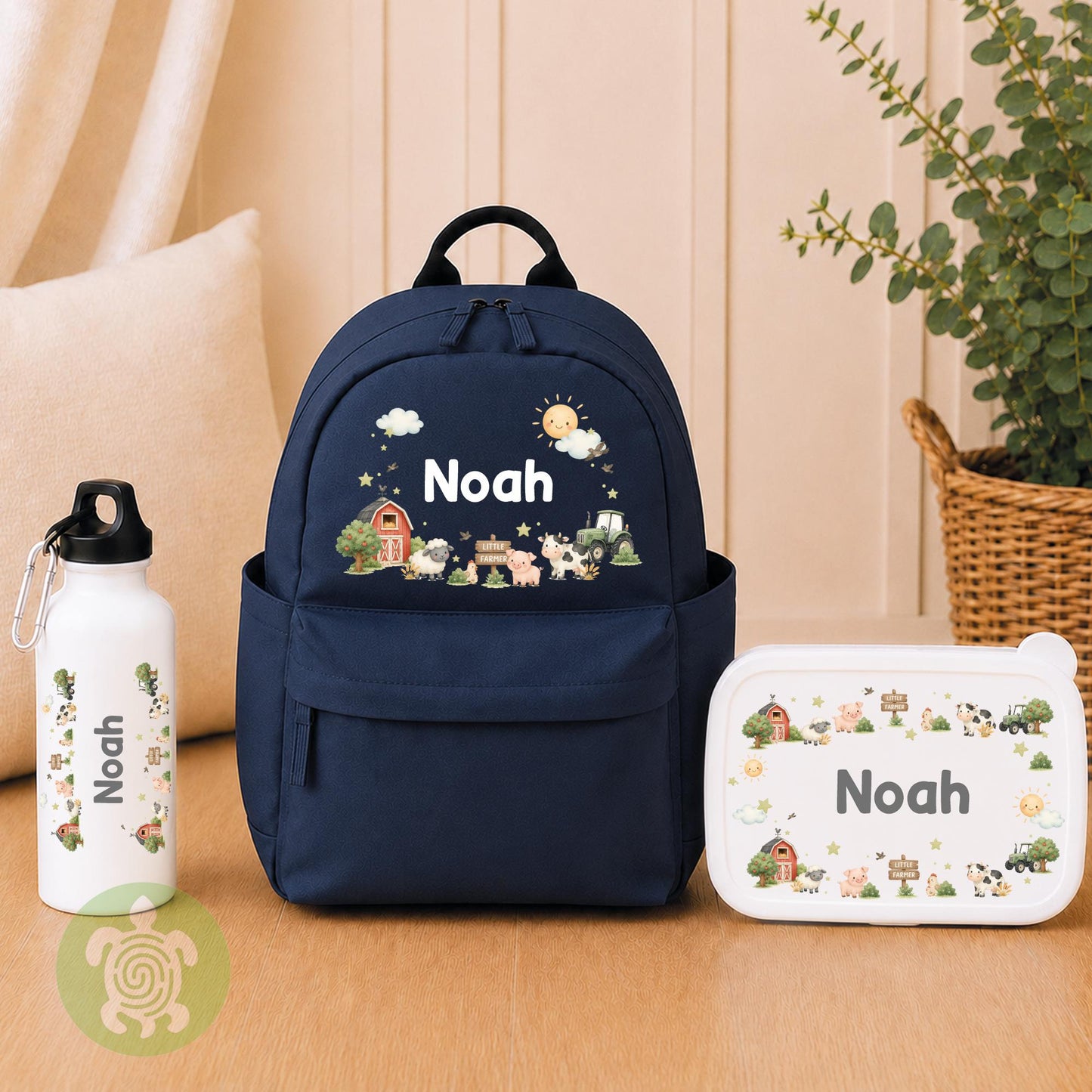 Personalised Boy themed Rucksack, Snack Box & Water Bottle Set, Back to School, Boys Lunch Box, Kids Water Bottles, Children's Bag