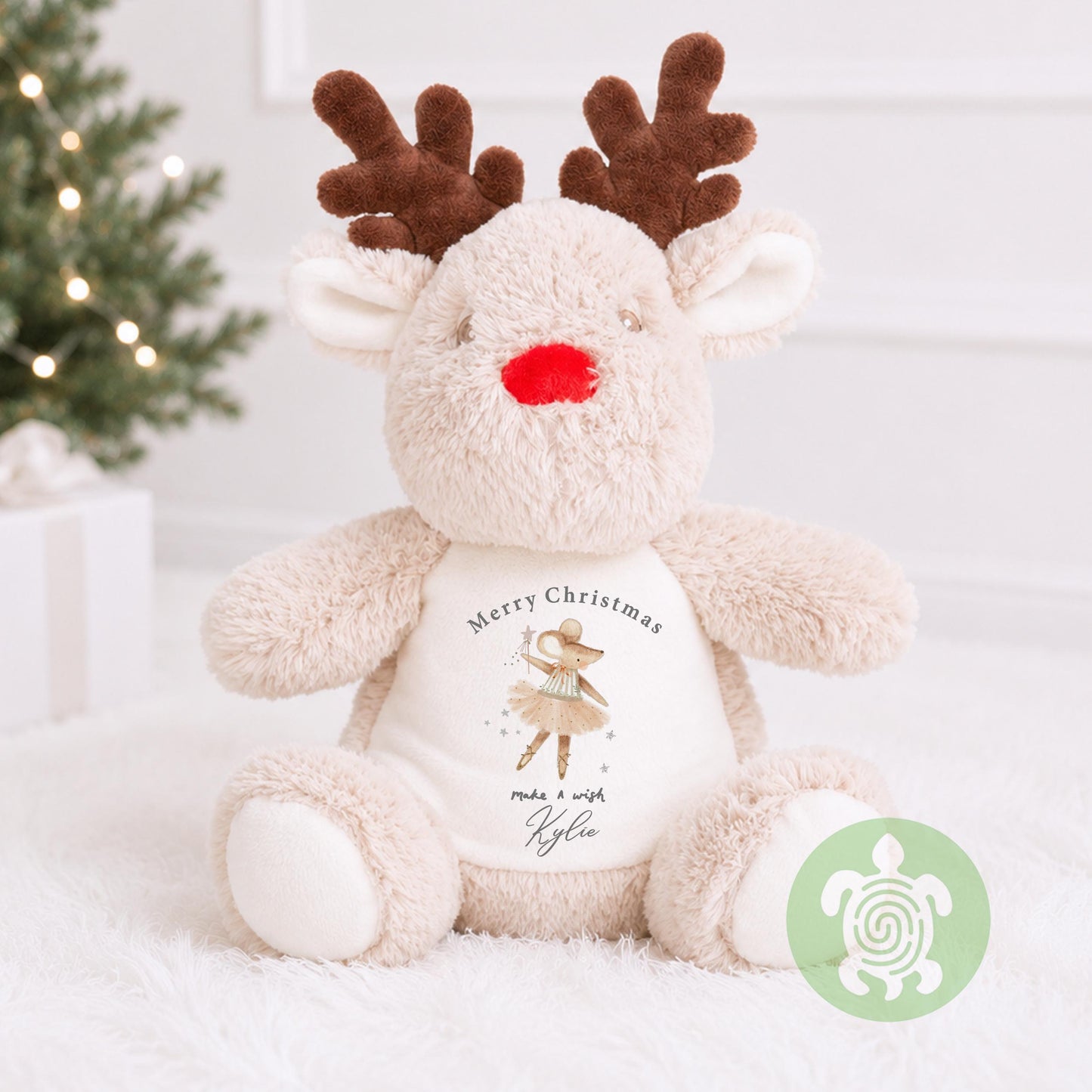 Personalised Sparkle Mouse Christmas, Babies Christmas Toy, 1st Christmas, Christmas Plush, Christmas Teddy, Christmas Gift, New Baby Gift