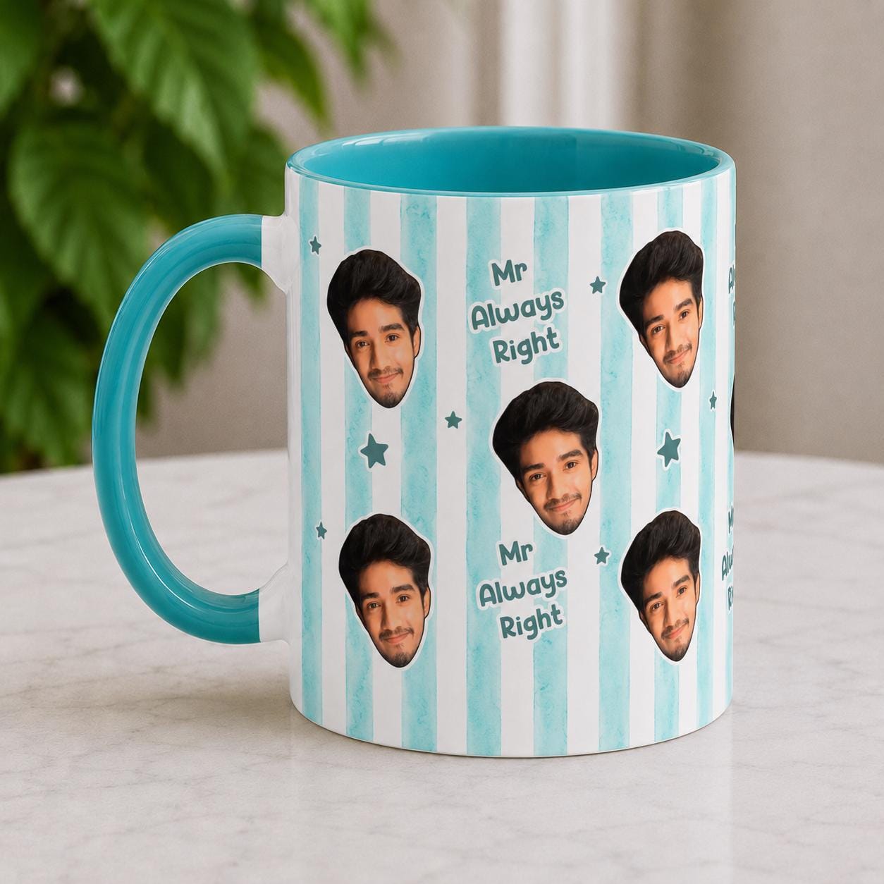 Personalised Novelty Face Mug, Friends Mug, Couple Coffee, Birthday Mugs, Gift for Girlfriend, Gifts with Photo, Christmas Gift
